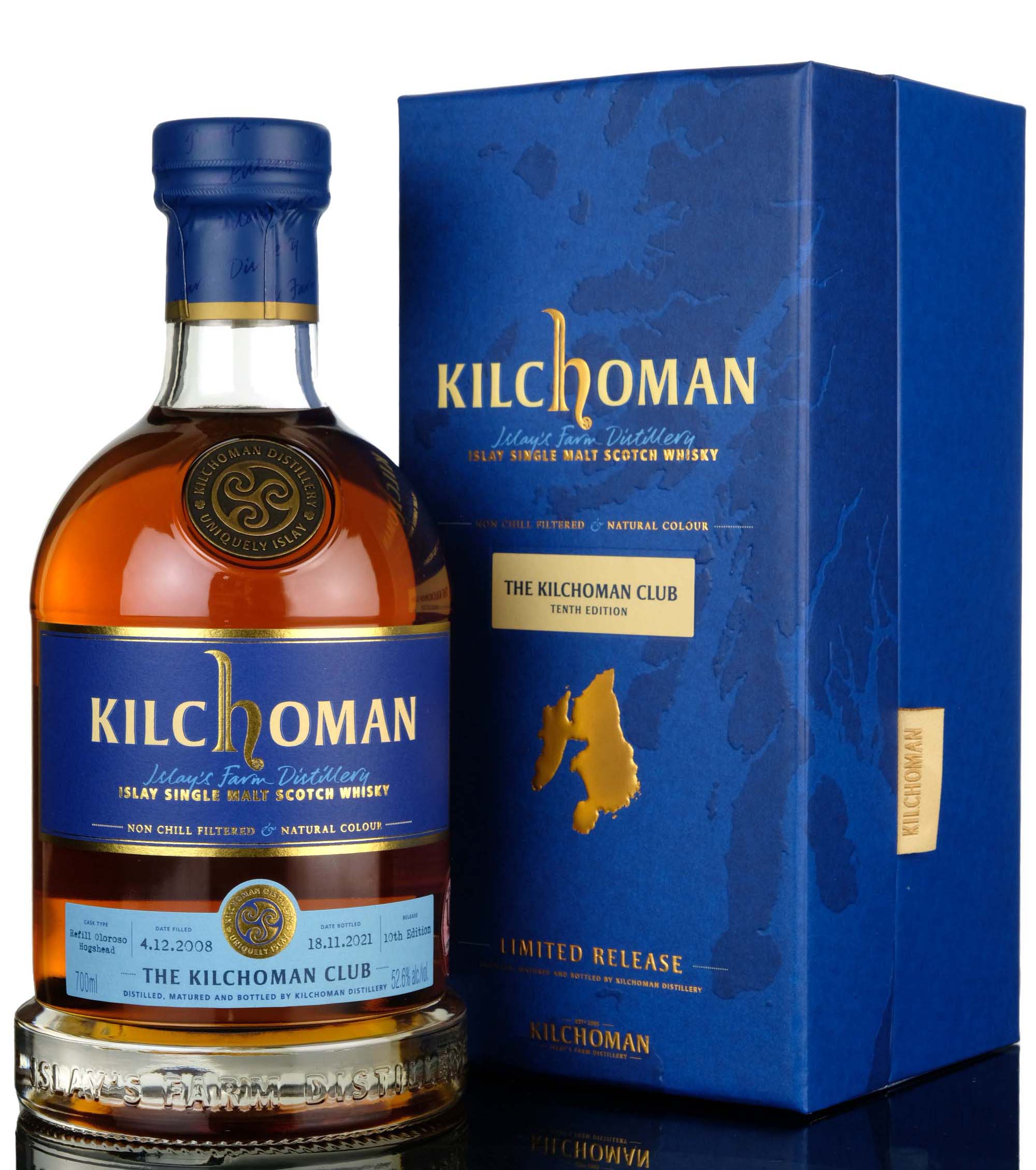 Kilchoman 2008-2021 - 12 Year Old - The Kilchoman Club 10th Edition