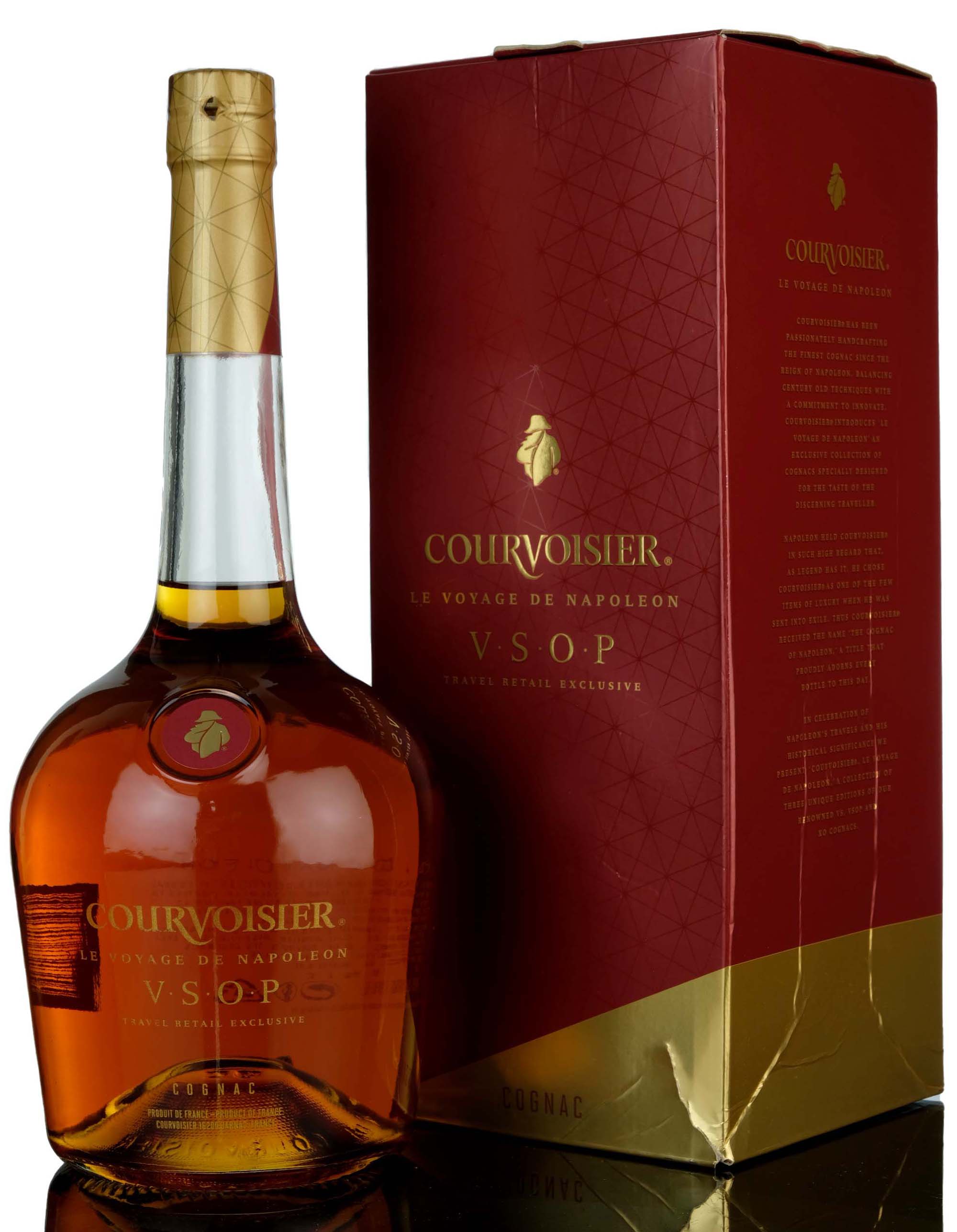 Courvoisier VSOP Le Voyage De Napoleon Cognac - 1 Litre