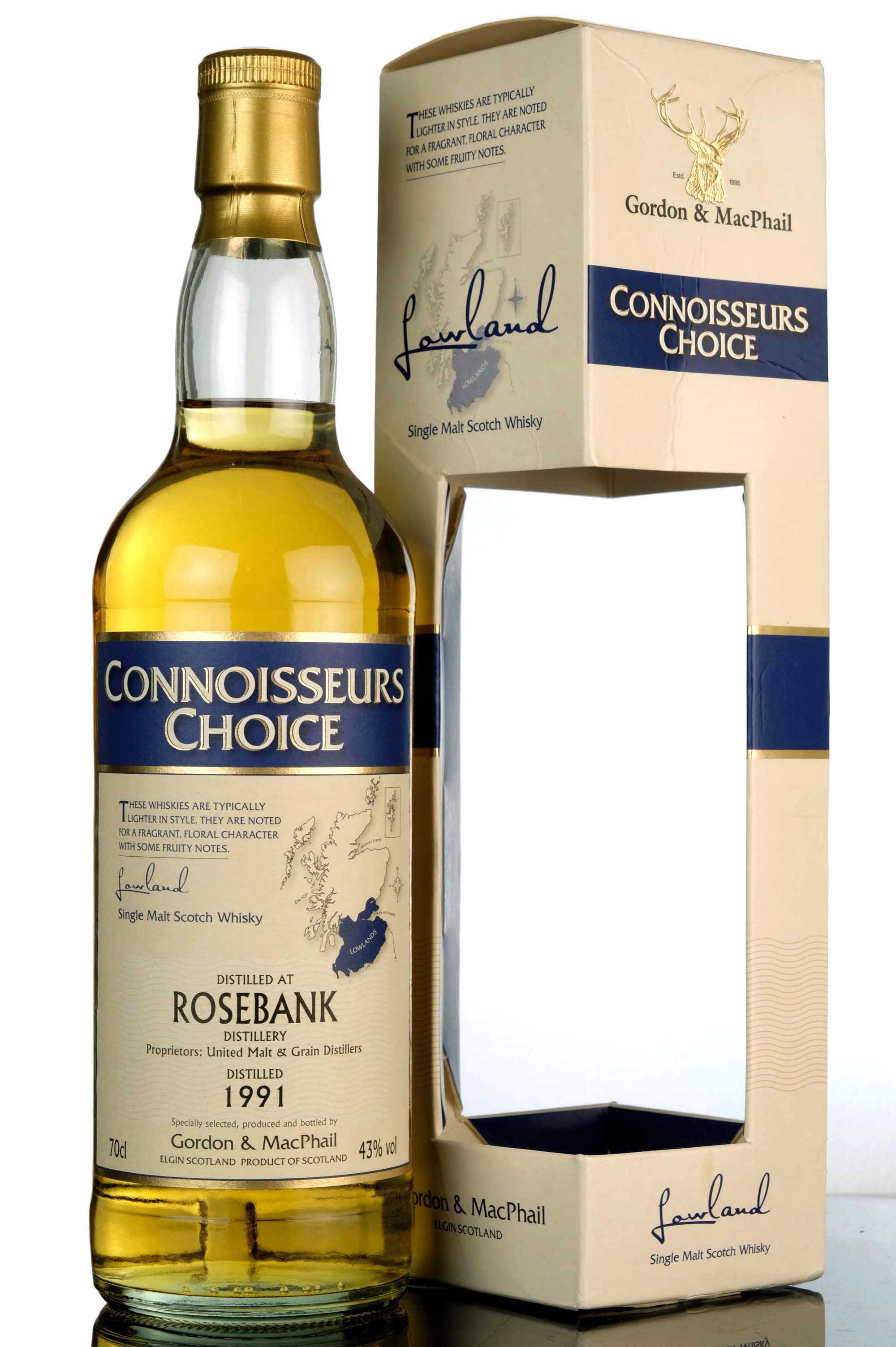 Rosebank 1991-2008 - Gordon & MacPhail - Connoisseurs Choice