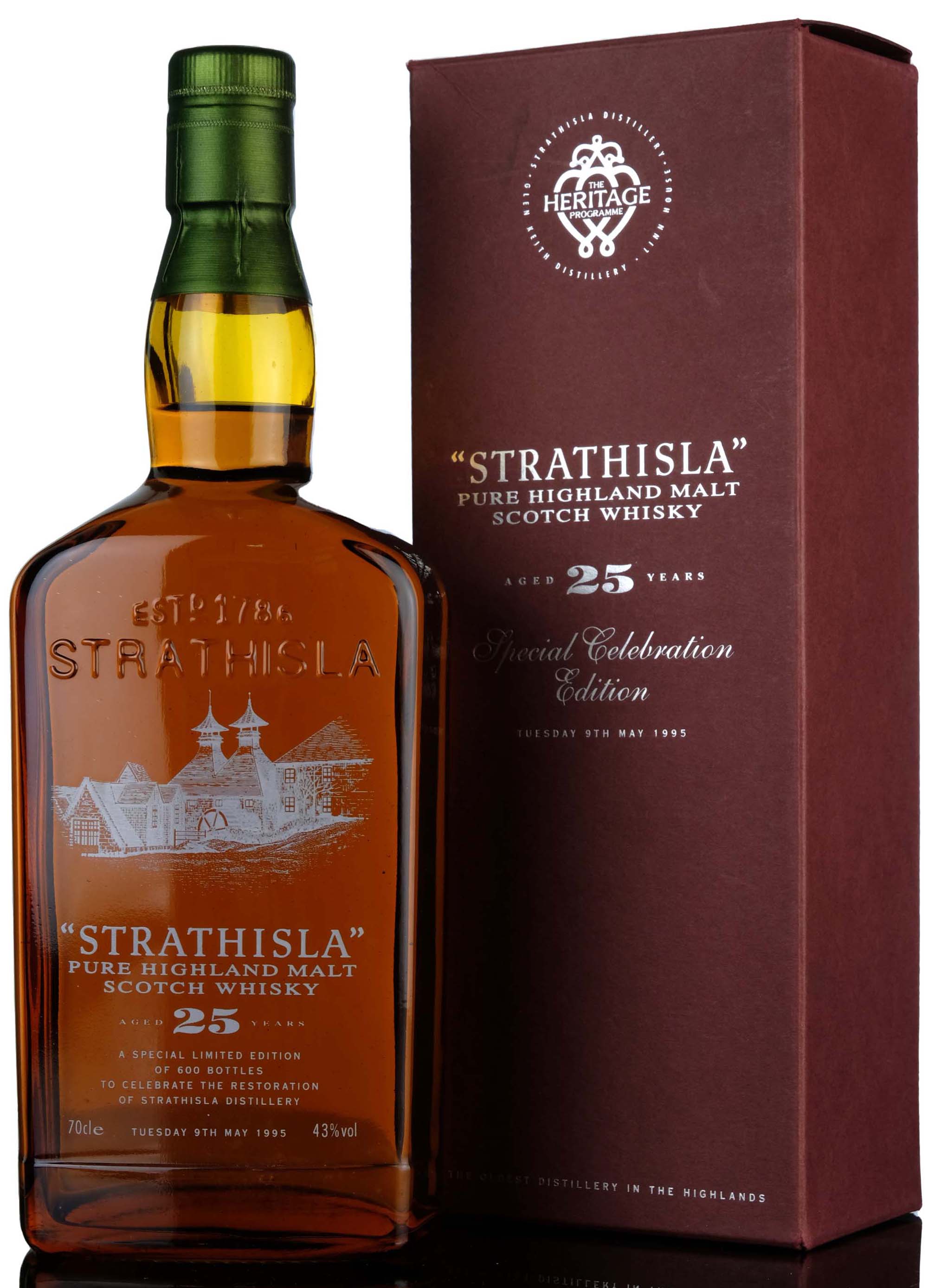 Strathisla 25 Year Old - Distillery Restoration 1995