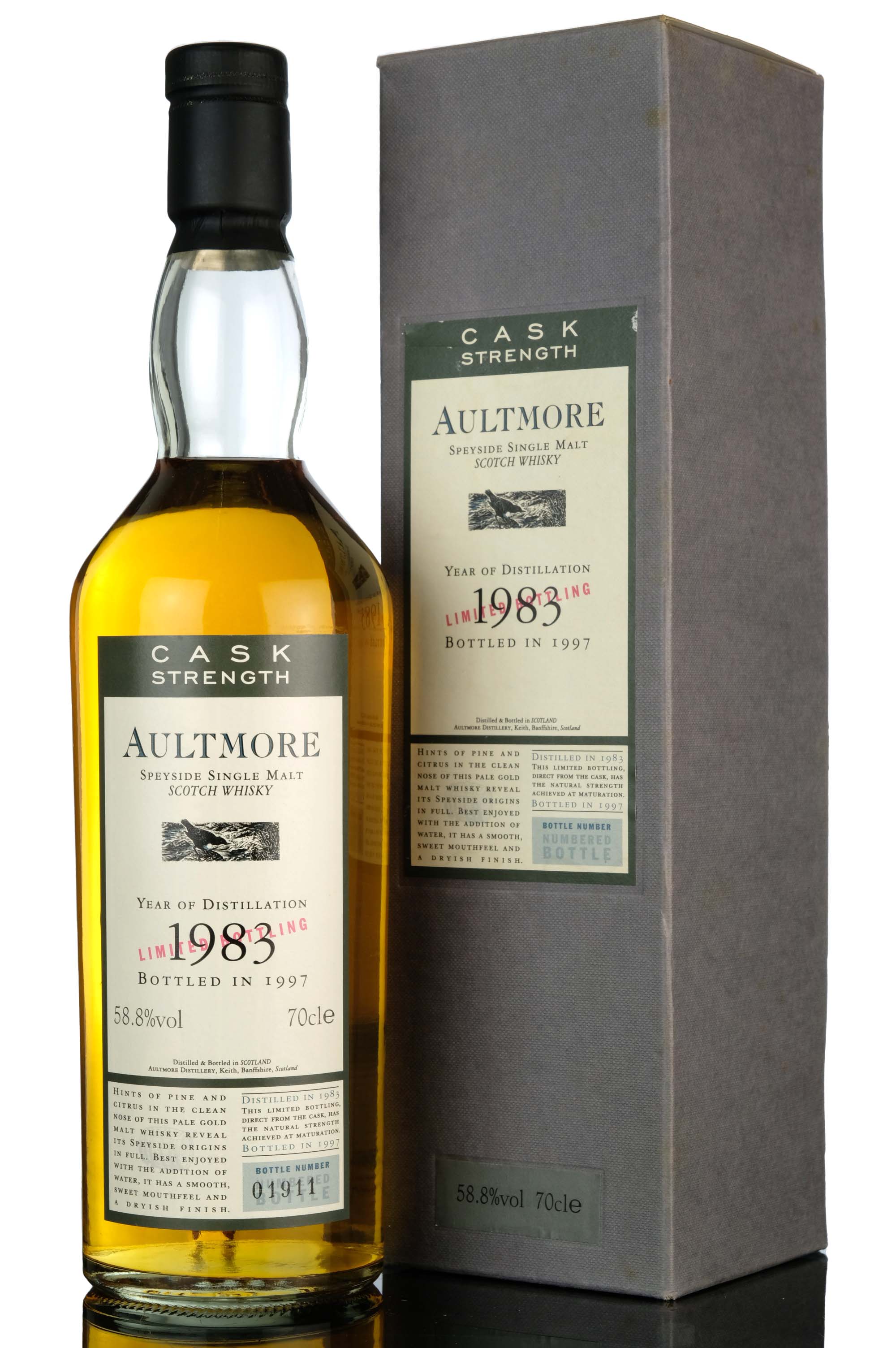 Aultmore 1983-1997 - Flora & Fauna - Cask Strength