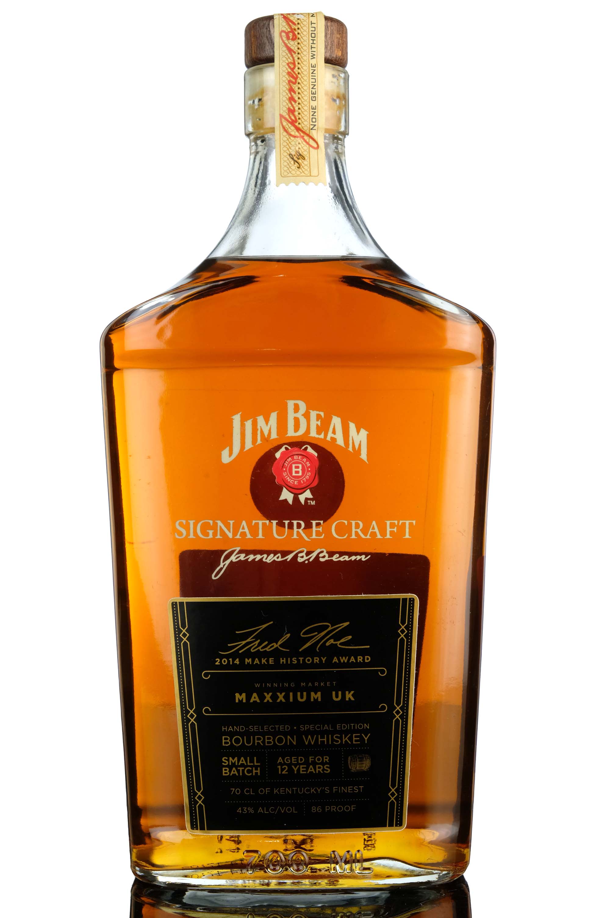 Jim Beam 12 Year Old - Signature Craft - Small Batch - 2014 Release