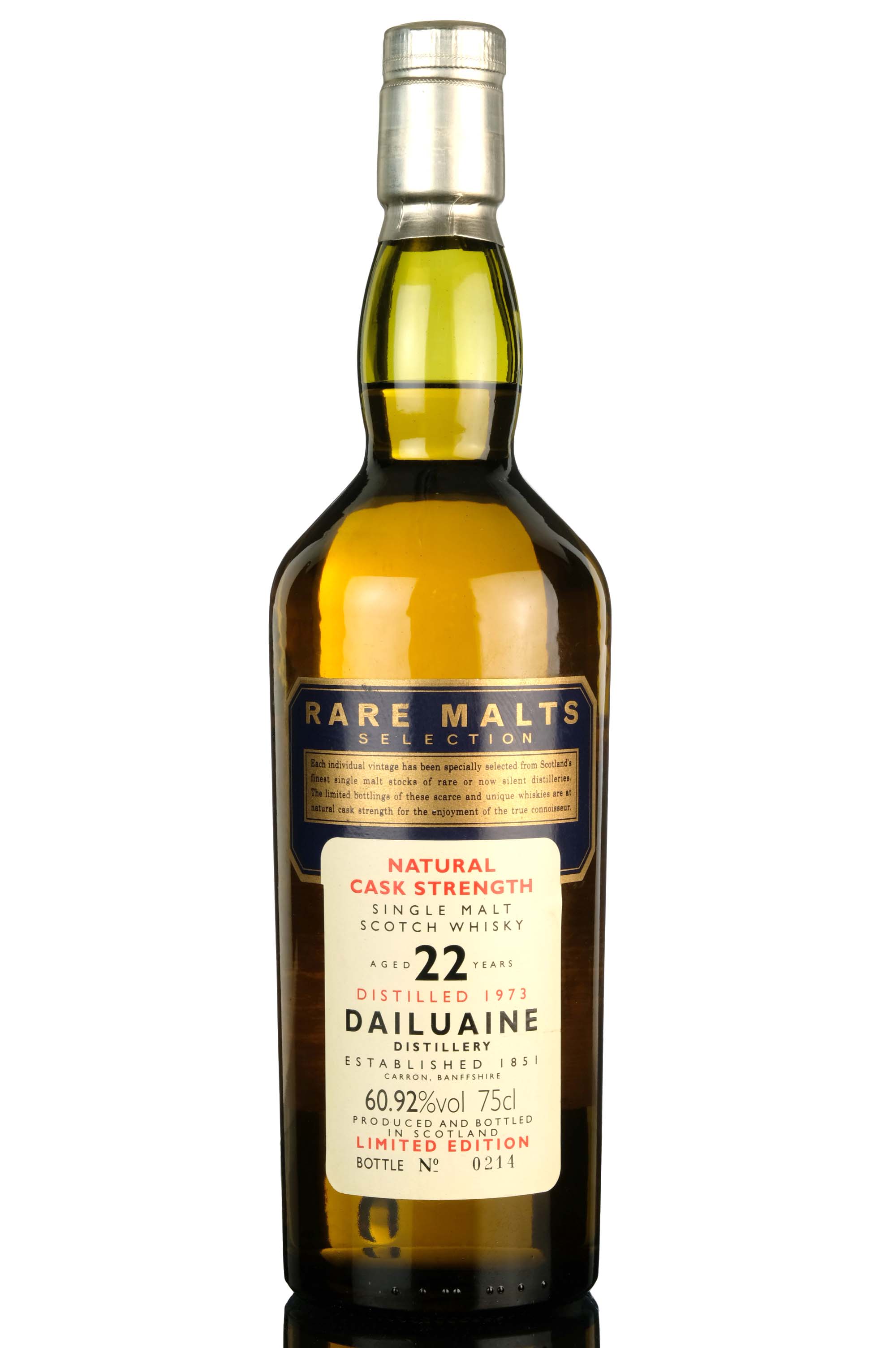 Dailuaine 1973 - 22 Year Old - Rare Malts 60.92%
