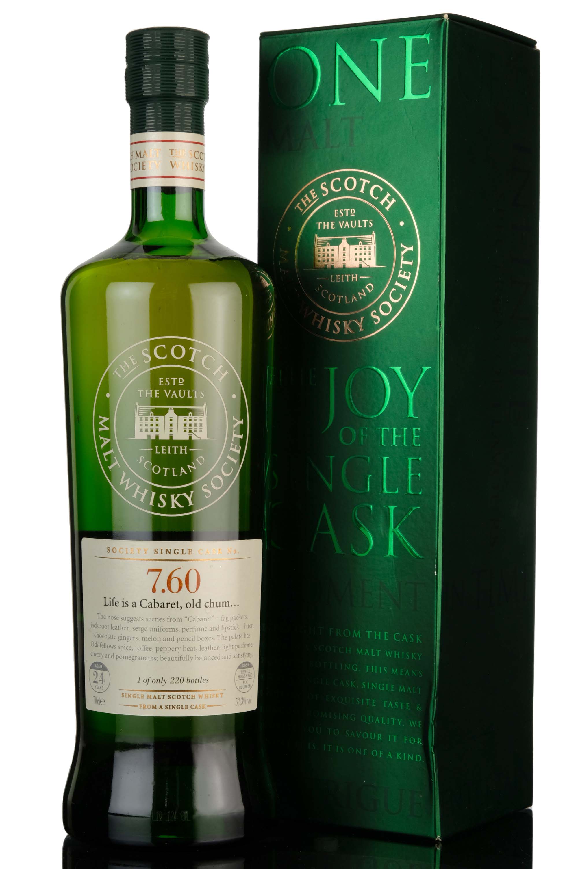 Longmorn 1985-2010 - 24 Year Old - SMWS 7.60 - Life Is A Cabaret, Old Chum...