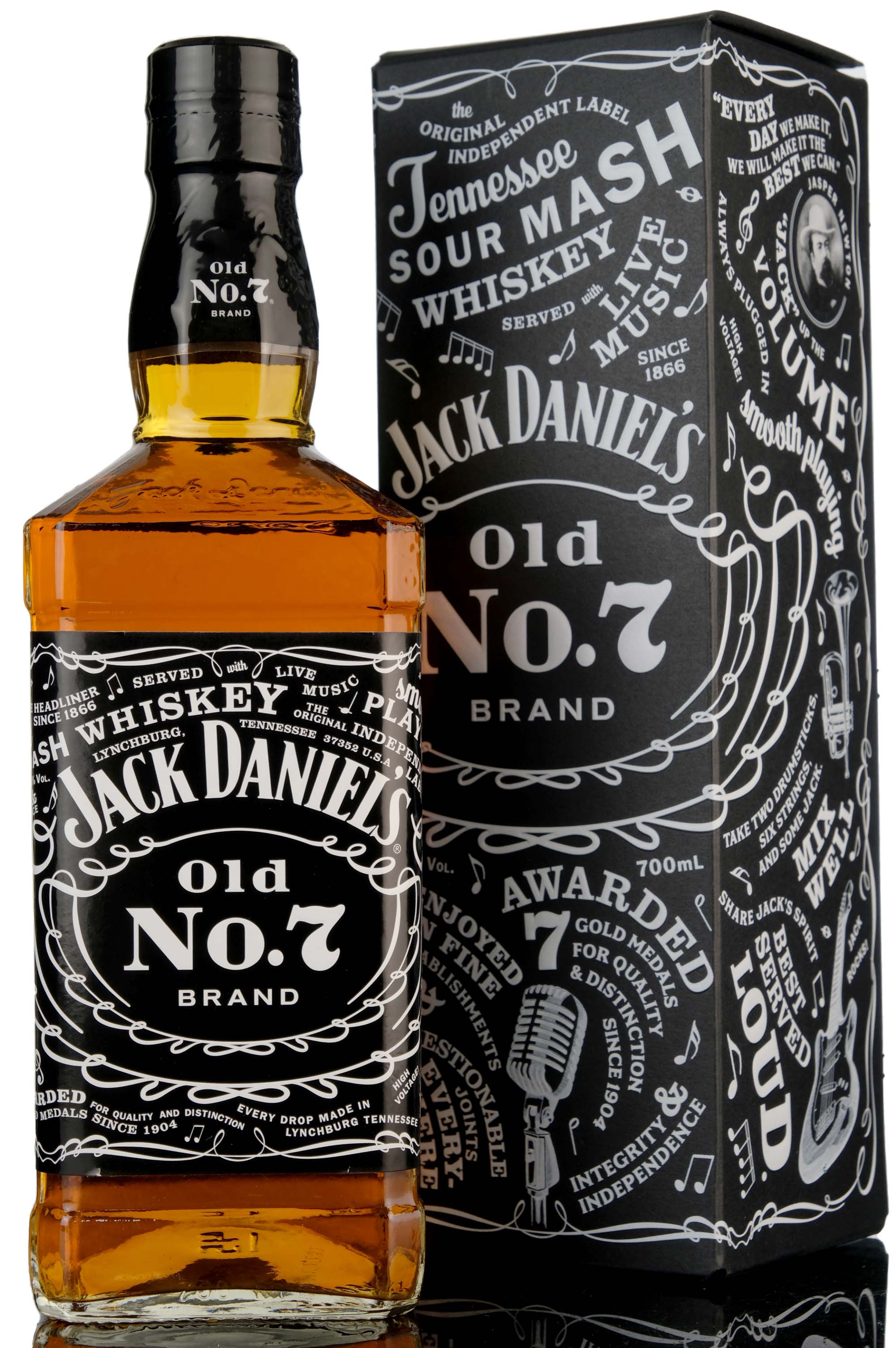Jack Daniels Old No7 Brand - 155 Years Of Good Music - 2021 Release