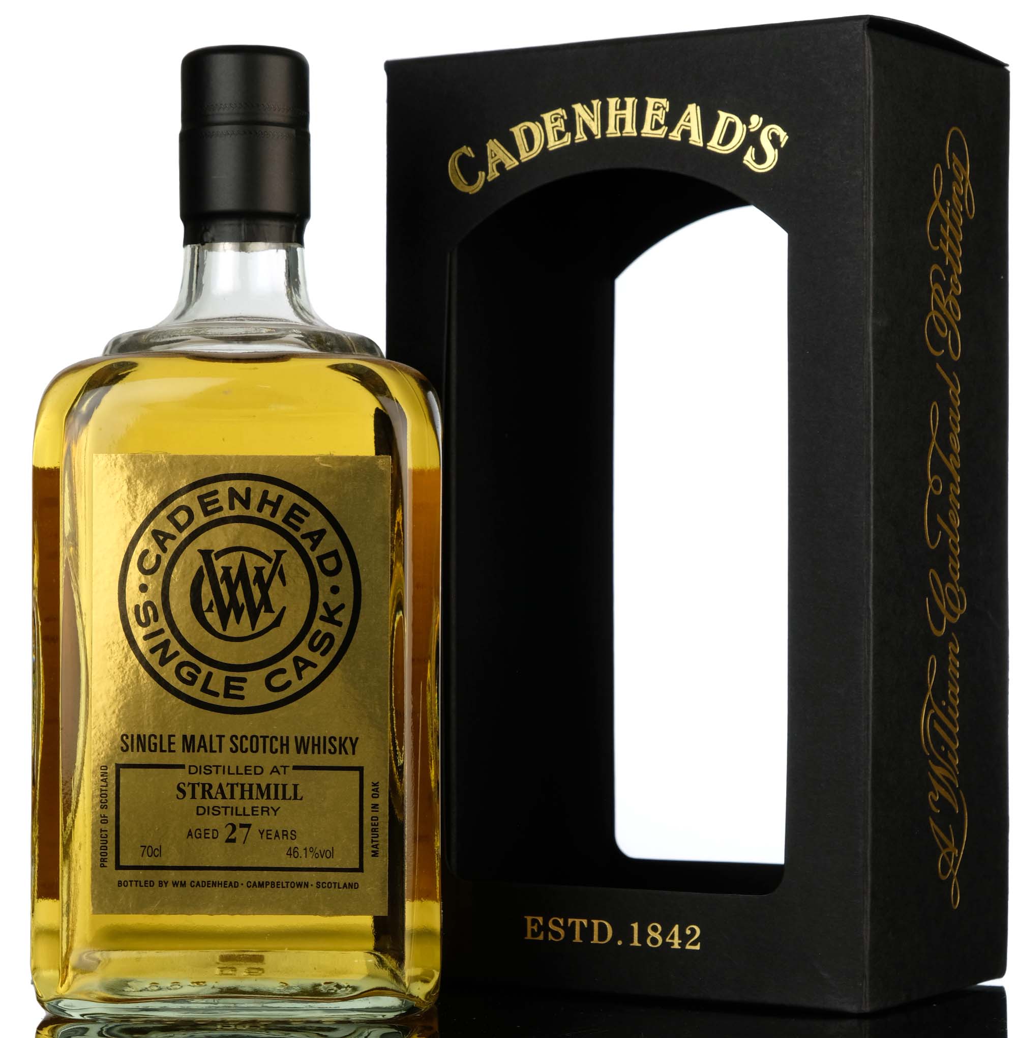 Strathmill 1991-2019 - 27 Year Old - Cadenheads Gold Label - Single Cask