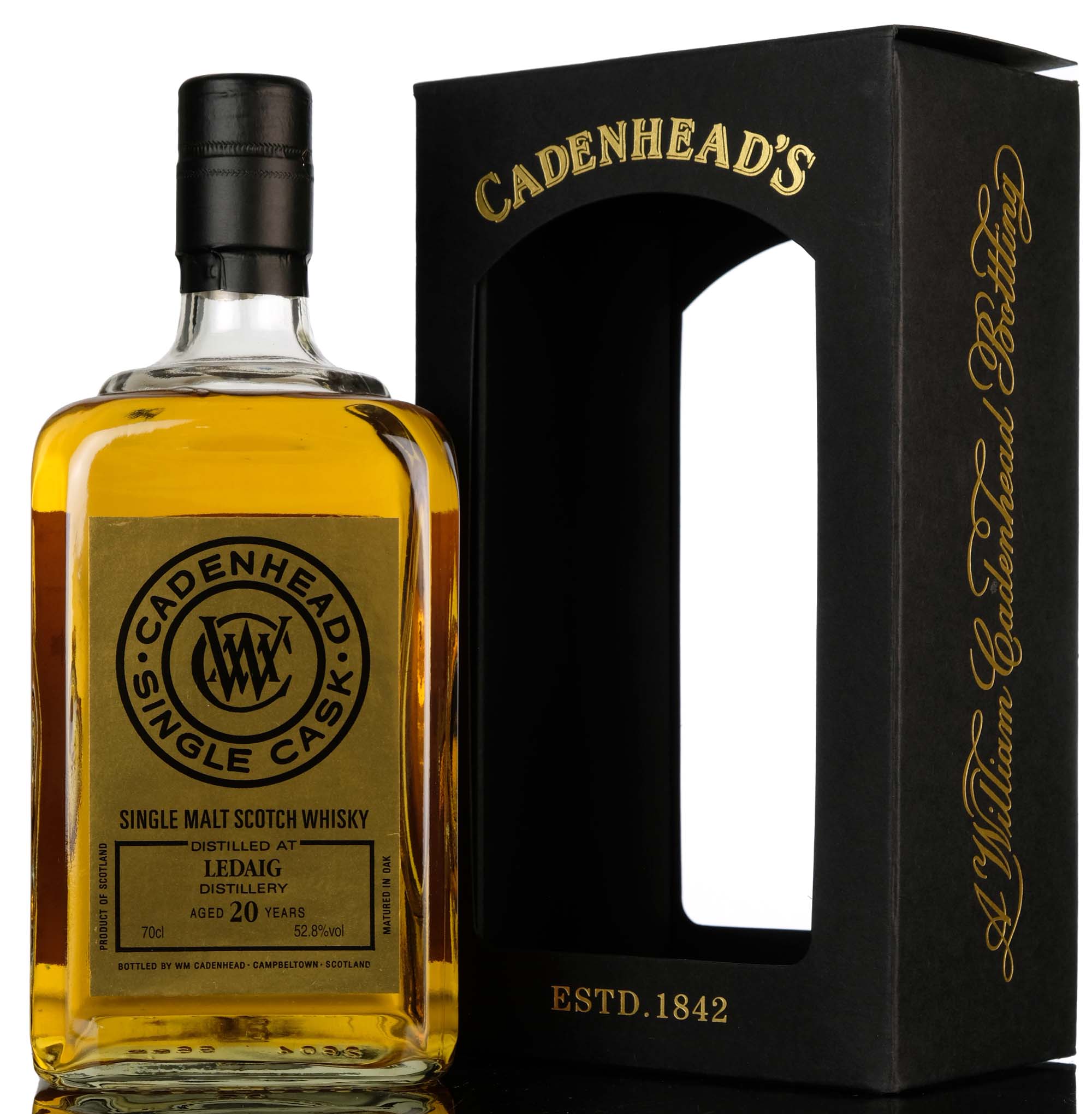 Ledaig 1997-2018 - 20 Year Old - Cadenheads Gold Label - Single Cask