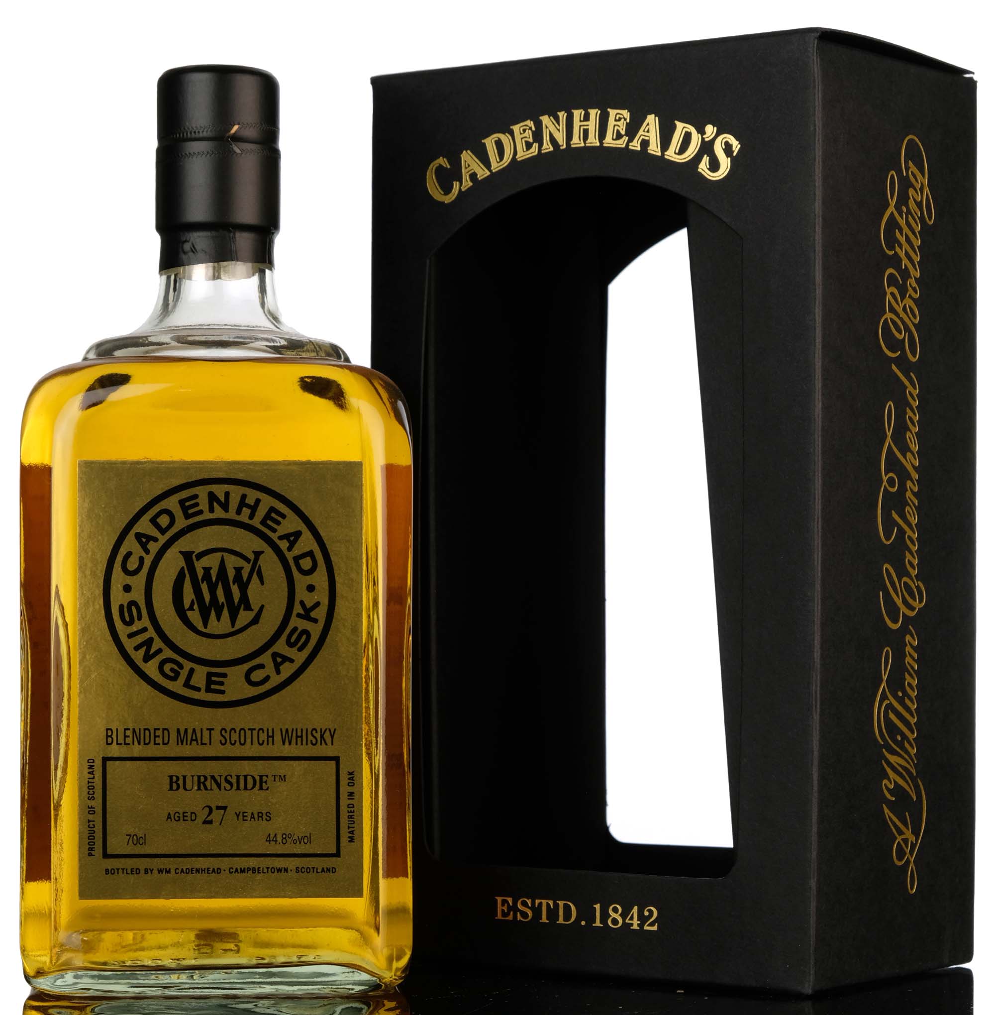 Burnside 1991-2019 - 27 Year Old - Cadenheads Gold Label - Single Cask