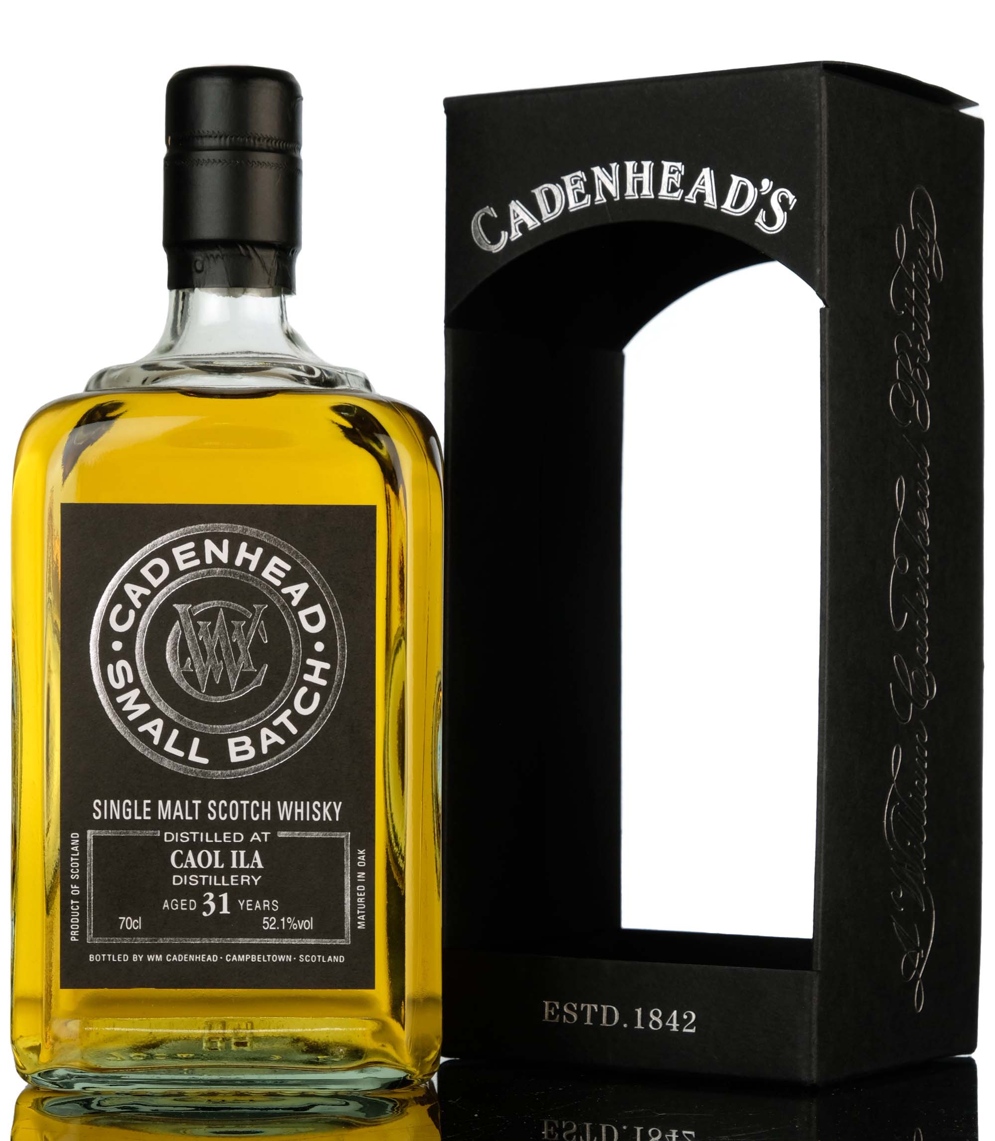 Caol Ila 1984-2016 - 31 Year Old - Cadenheads Black Label - Small Batch