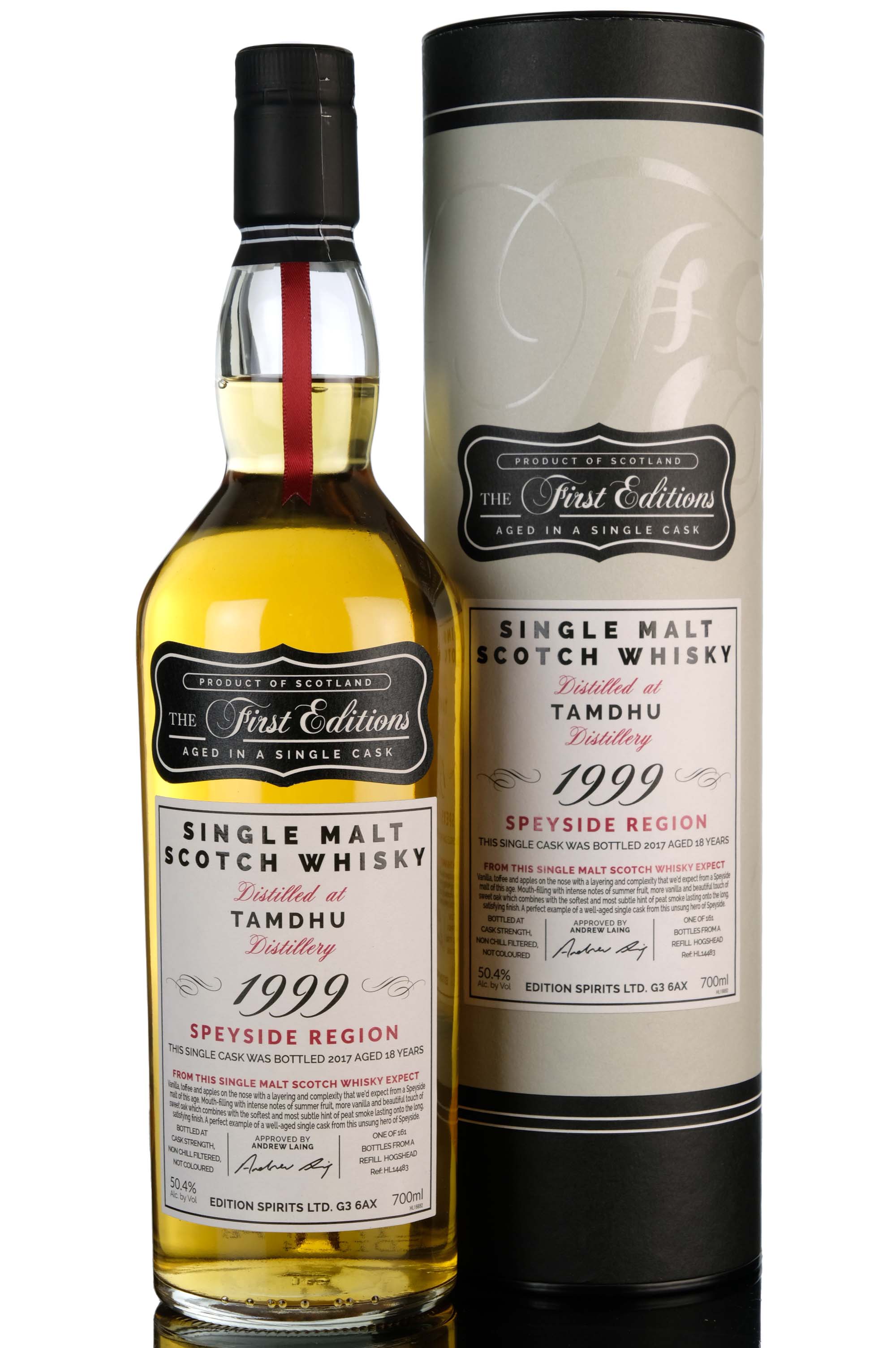Tamdhu 1999-2017 - 18 Year Old - The First Editions - Single Cask 14483