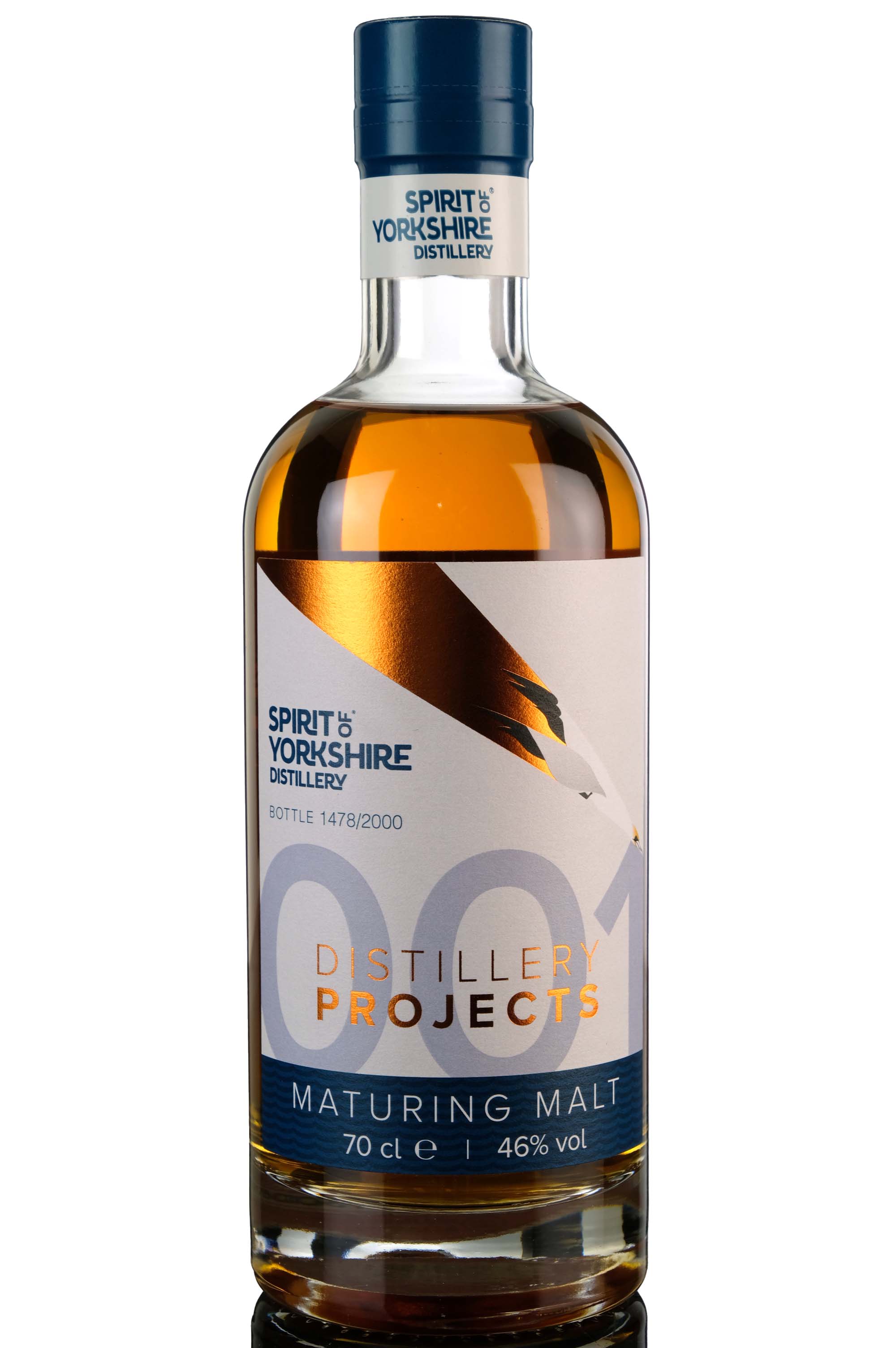 Spirit Of Yorkshire Maturing Malt - Distillery Project 001 - 2017 Release