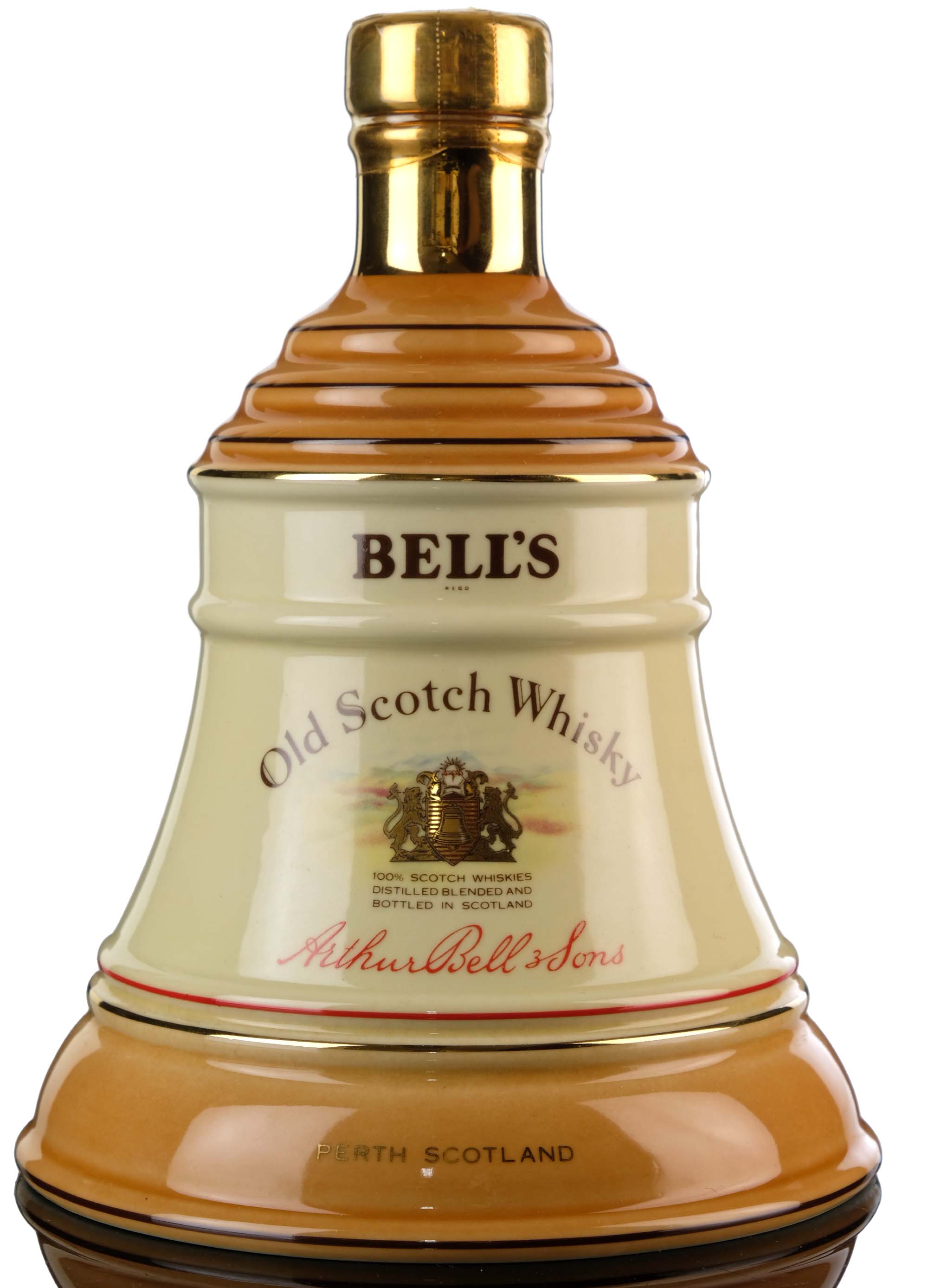 Bells Tan & Cream Ceramic