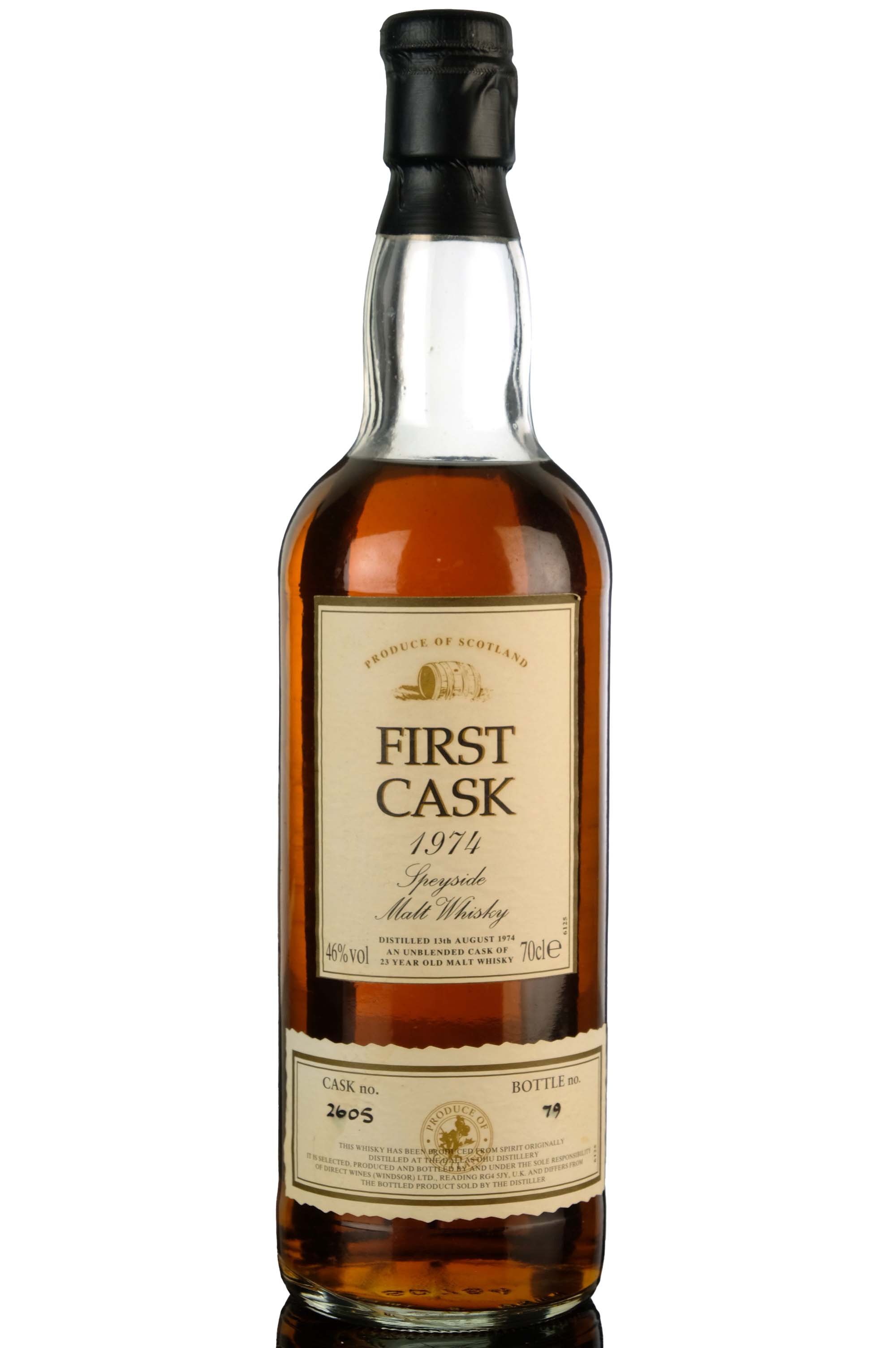 Dallas Dhu 1974 - 23 Year Old - First Cask - Single Cask 2605