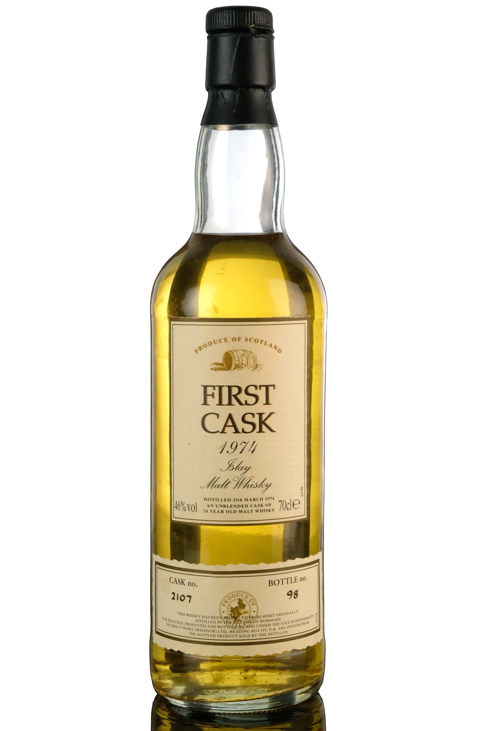 Bowmore 1974 - 24 Year Old - First Cask - Single Cask 2107