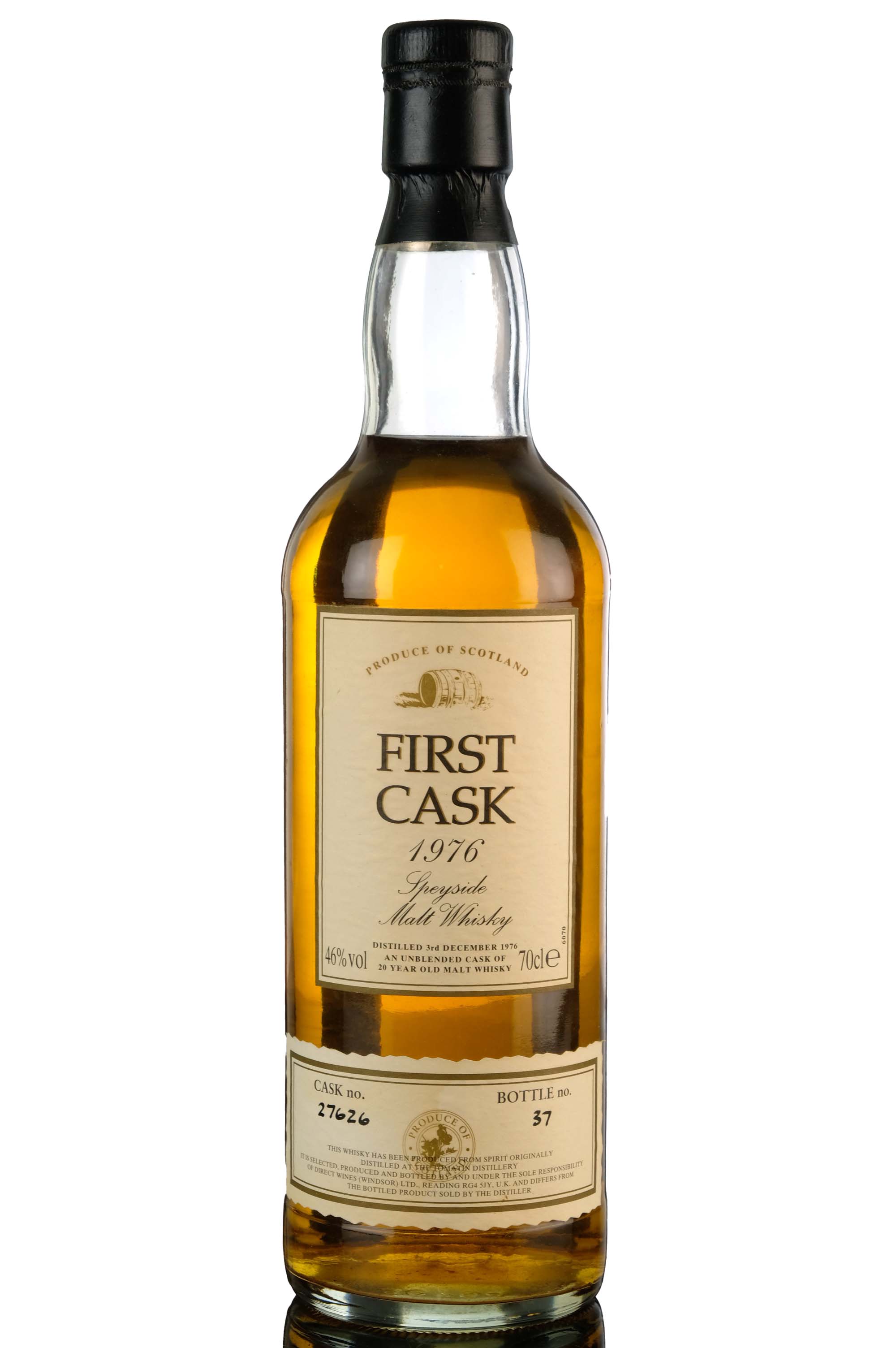 Tomatin 1976 - 20 Year Old - First Cask - Single Cask 27626