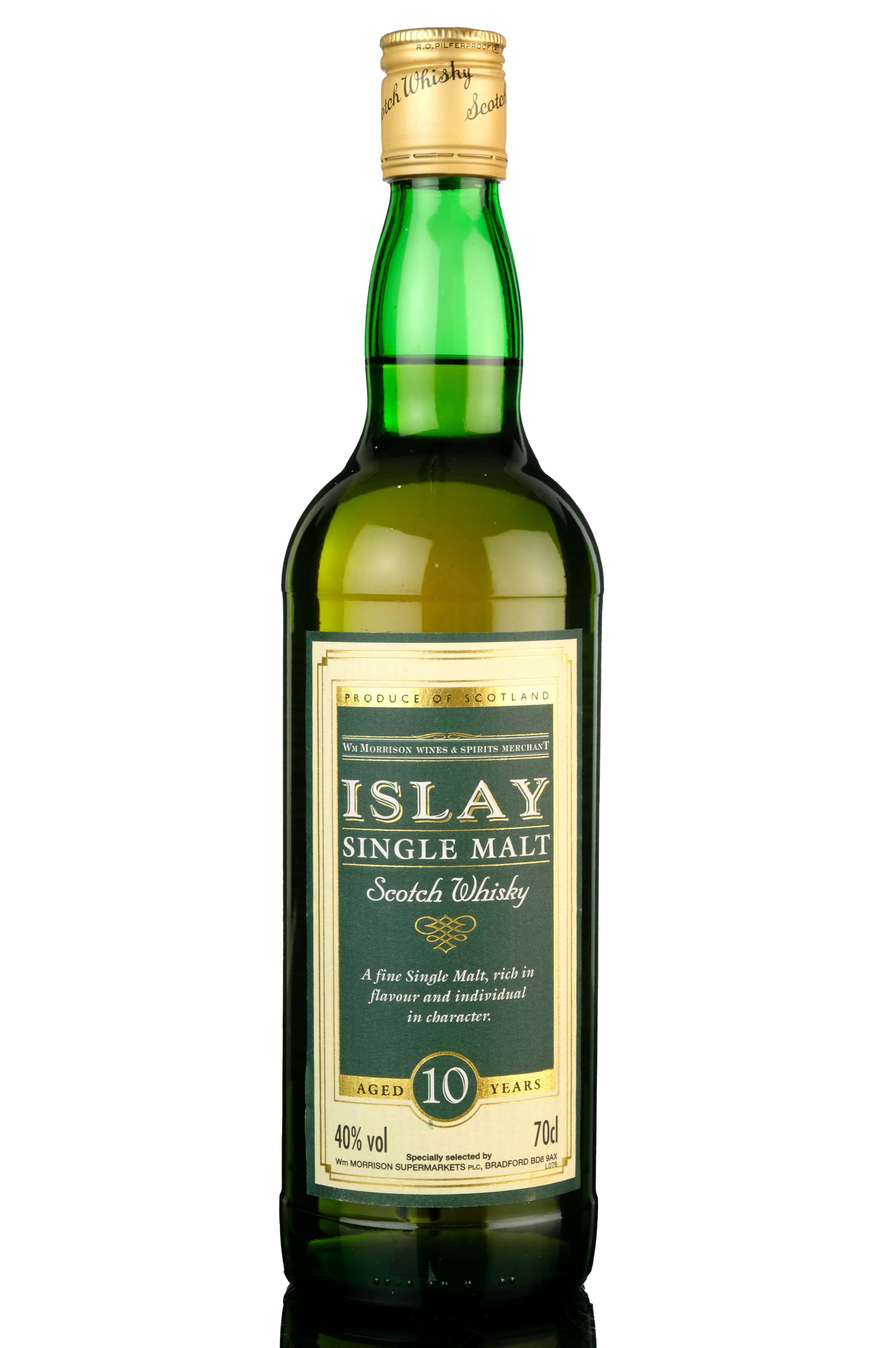 Morrisons Islay 10 Year Old - Circa 2000