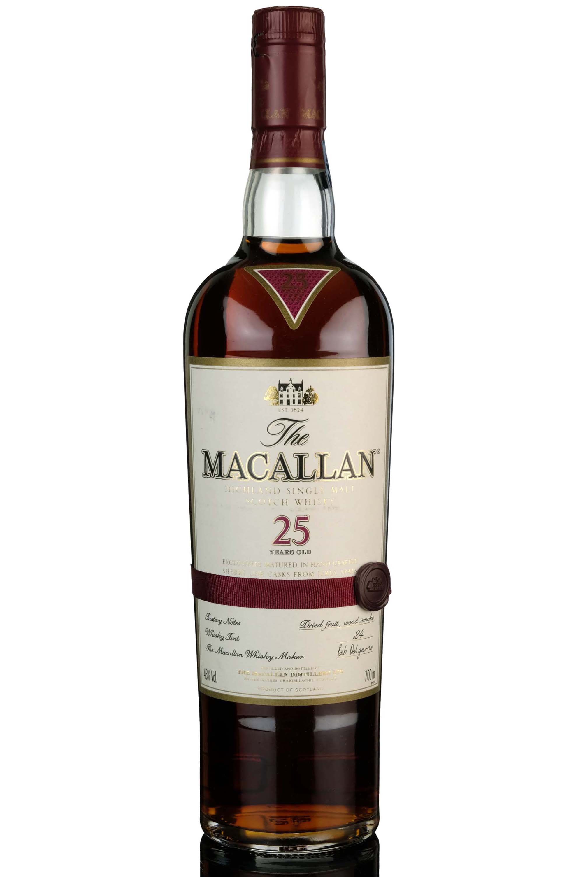Macallan 25 Year Old - Sherry Cask - 2010s