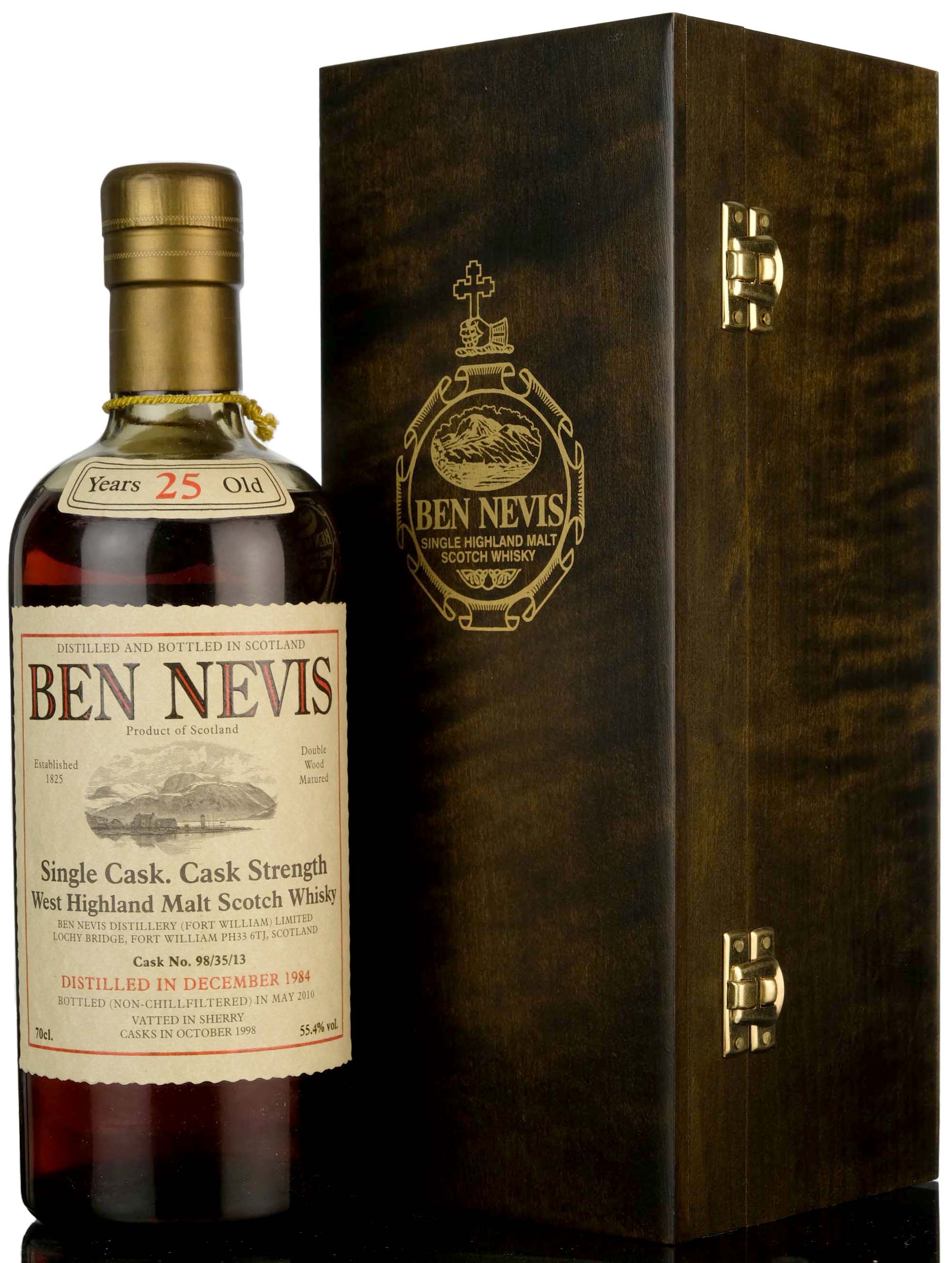 Ben Nevis 1984-2010 - 25 Year Old - Single Cask 98/35/13