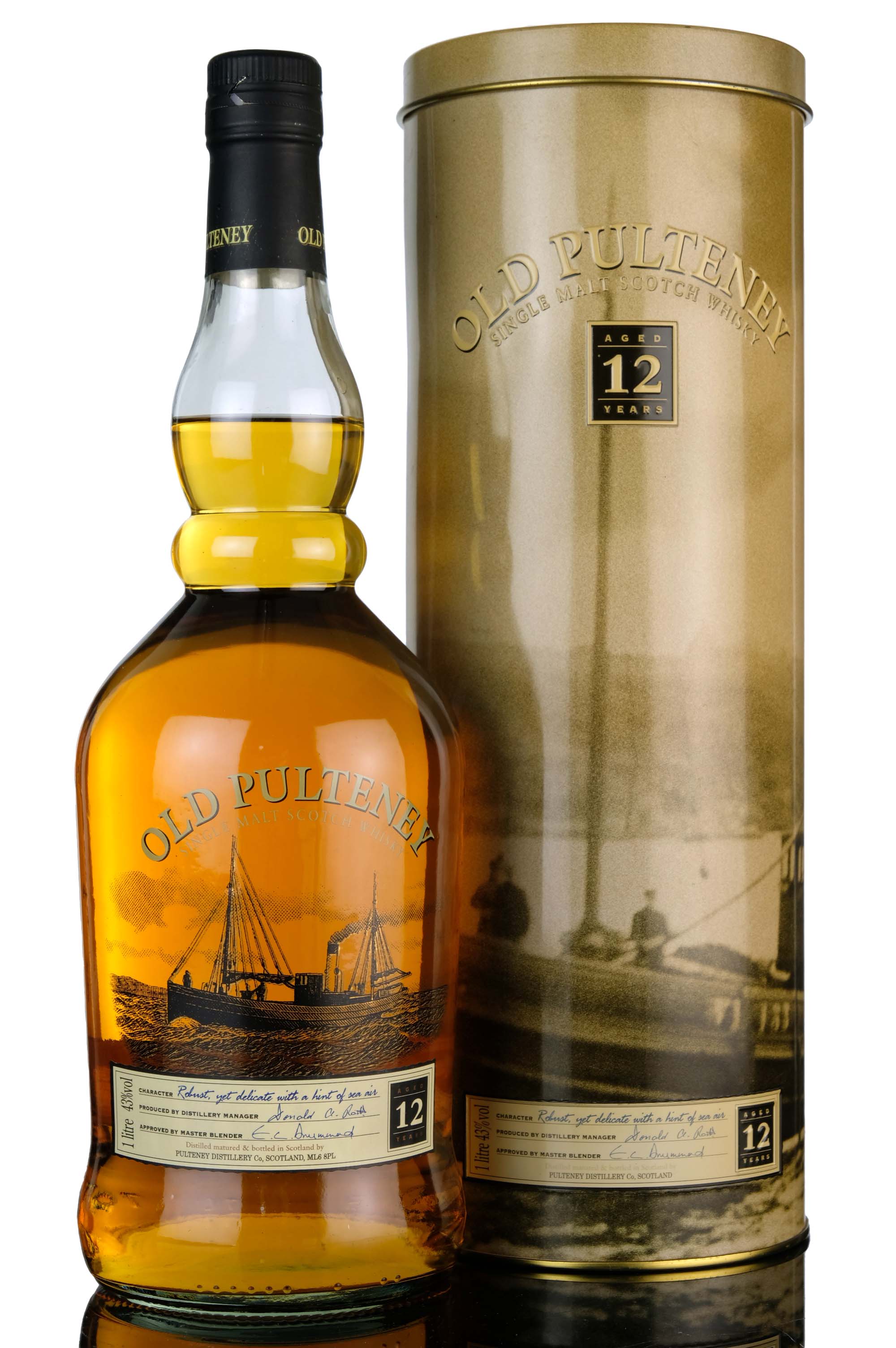 Old Pulteney 12 Year Old - Circa 2000 - 1 Litre