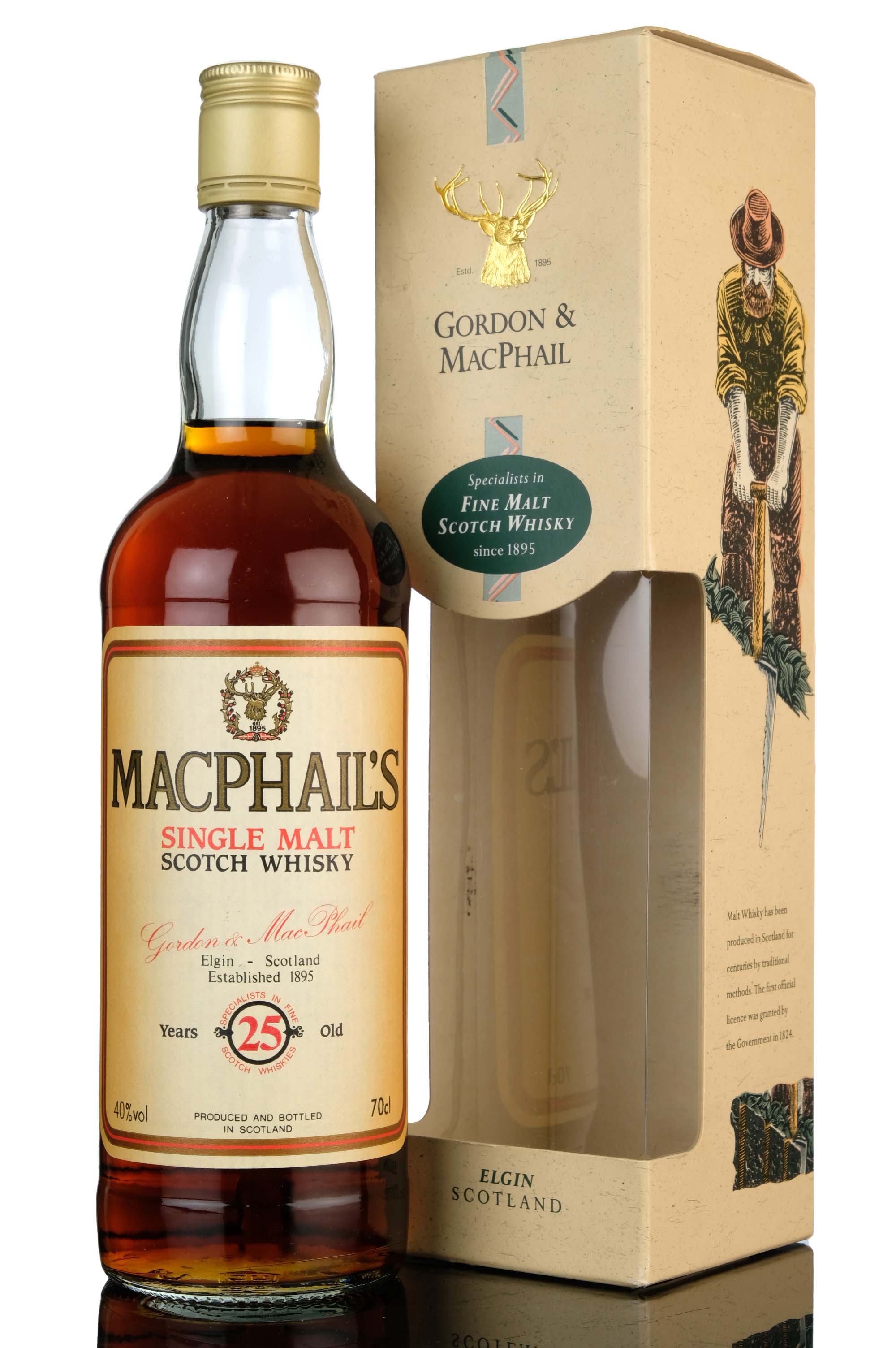 MacPhails 25 Year Old - Gordon & MacPhail - 1990s