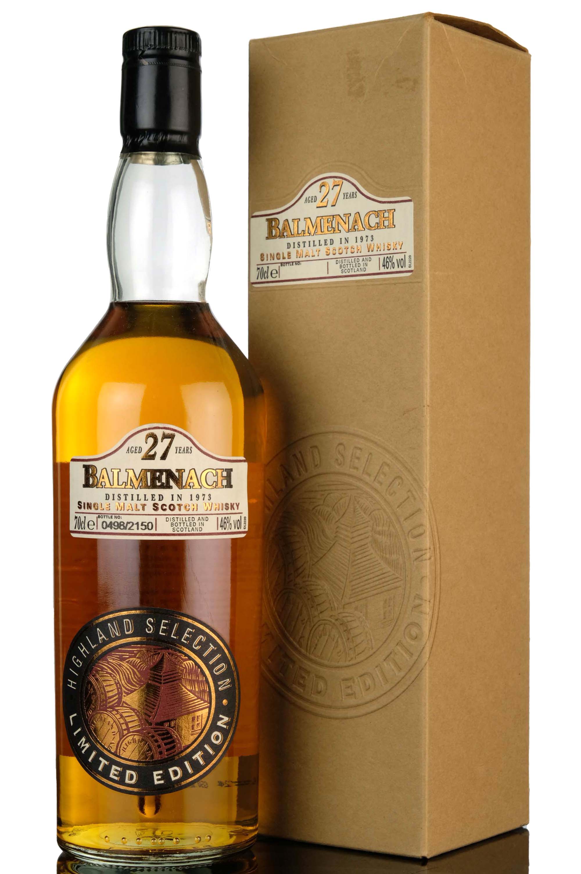 Balmenach 1973 - 27 Year Old - Highland Selection