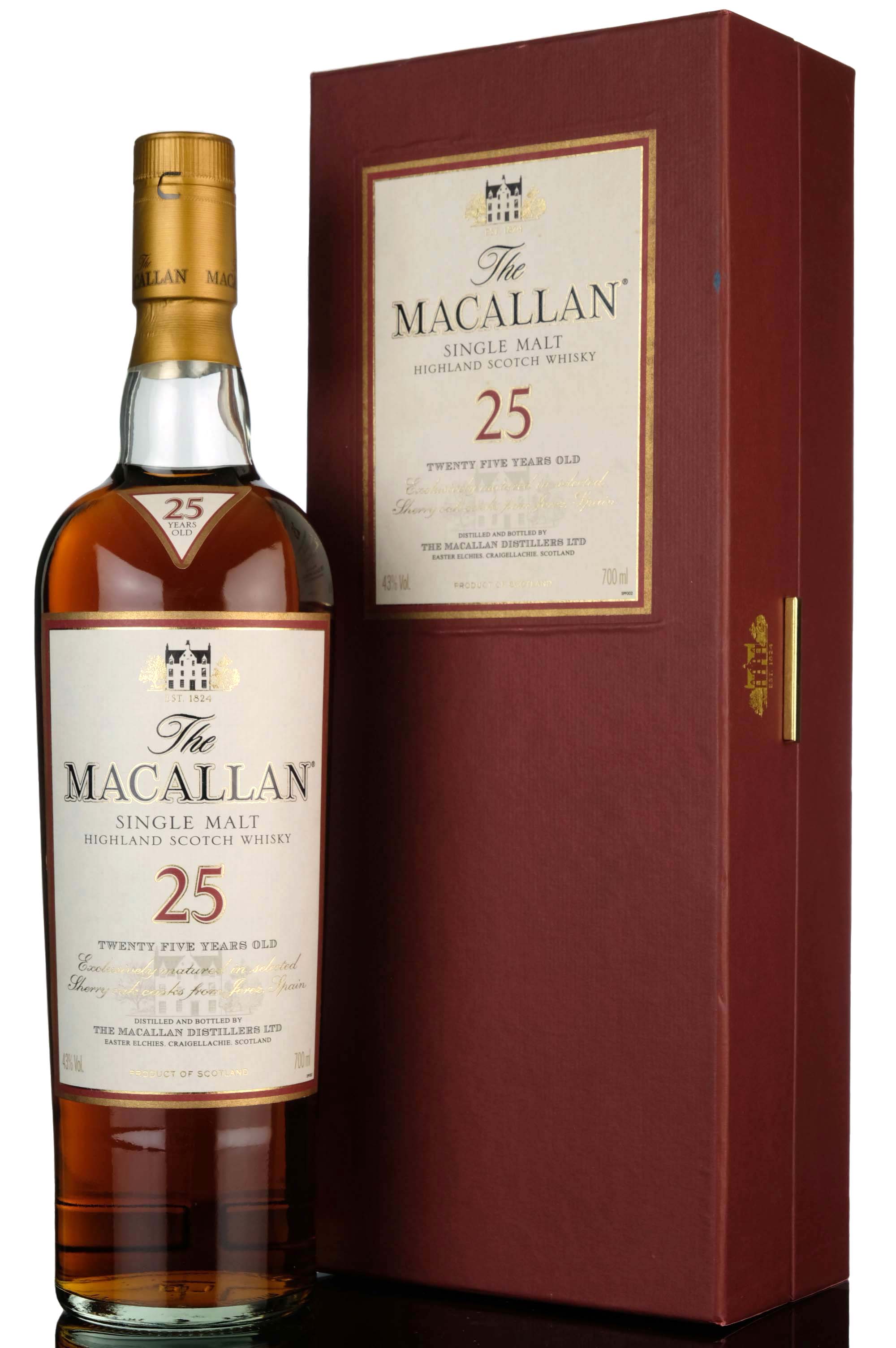 Macallan 25 Year Old - Sherry Cask - Early 2000s