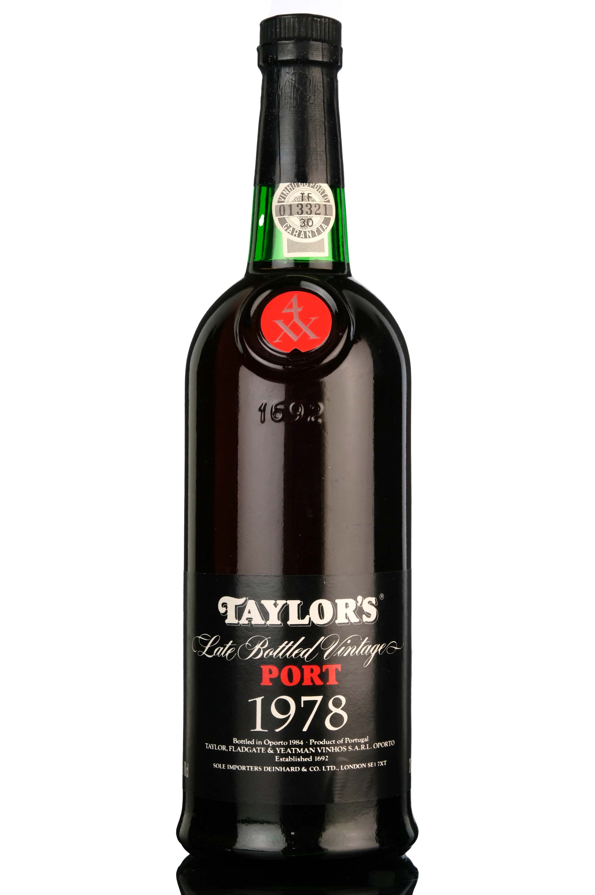 Taylors 1978 Vintage Port - Bottled 1984
