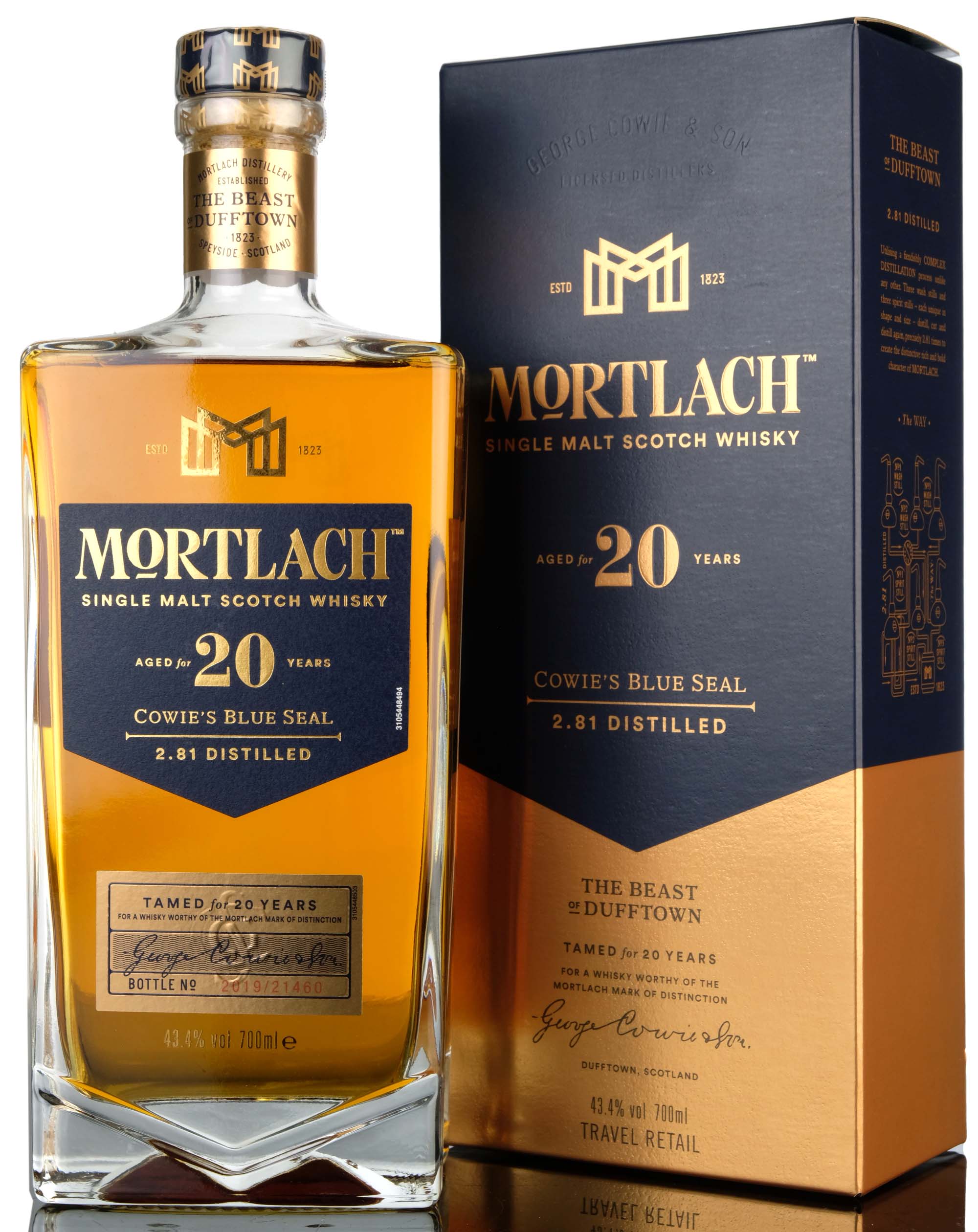 Mortlach 20 Year Old - Cowies Blue Seal - 2019 Release