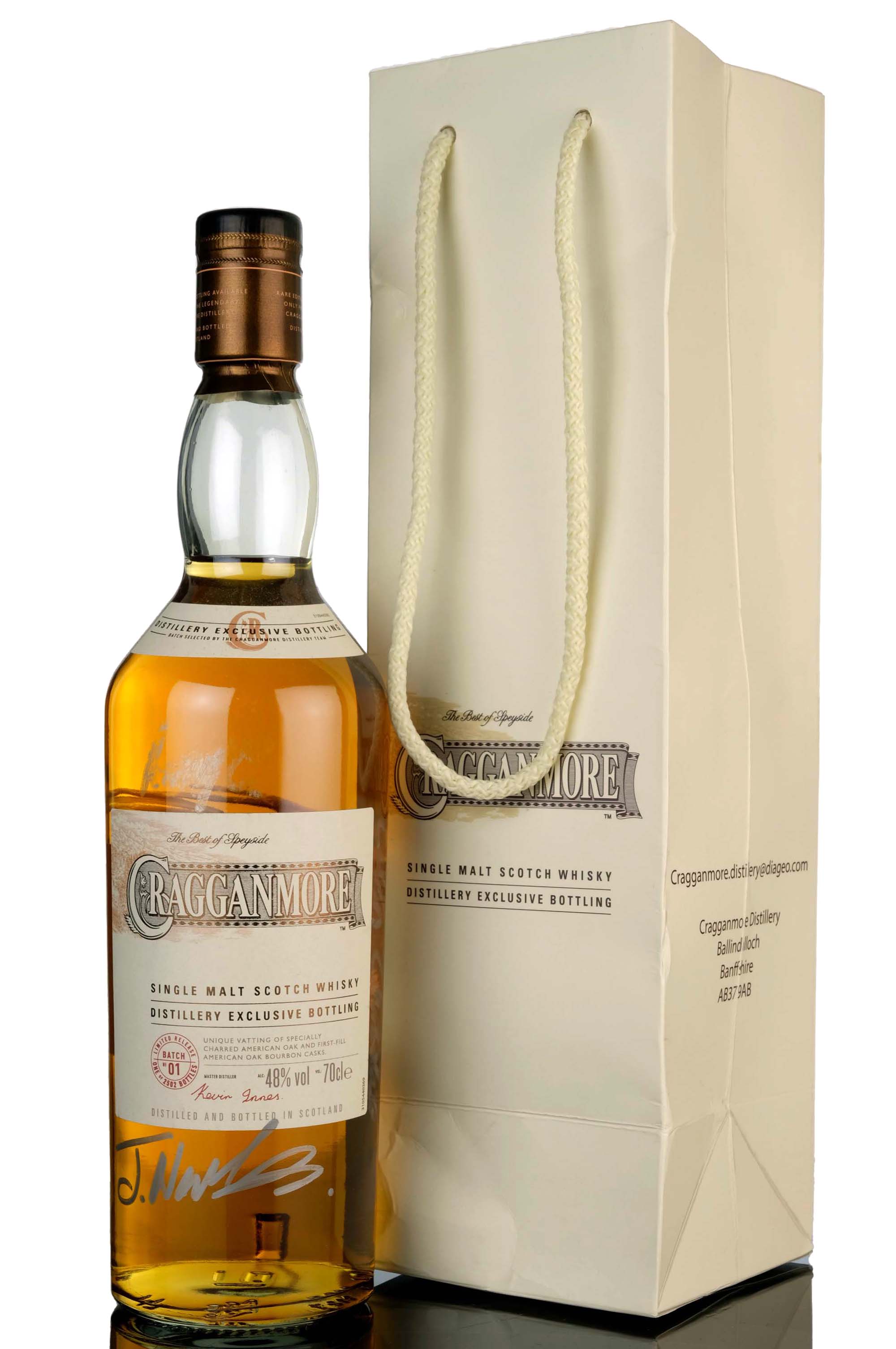 Cragganmore Distillery Exclusive - Batch 1 - 2018 Release