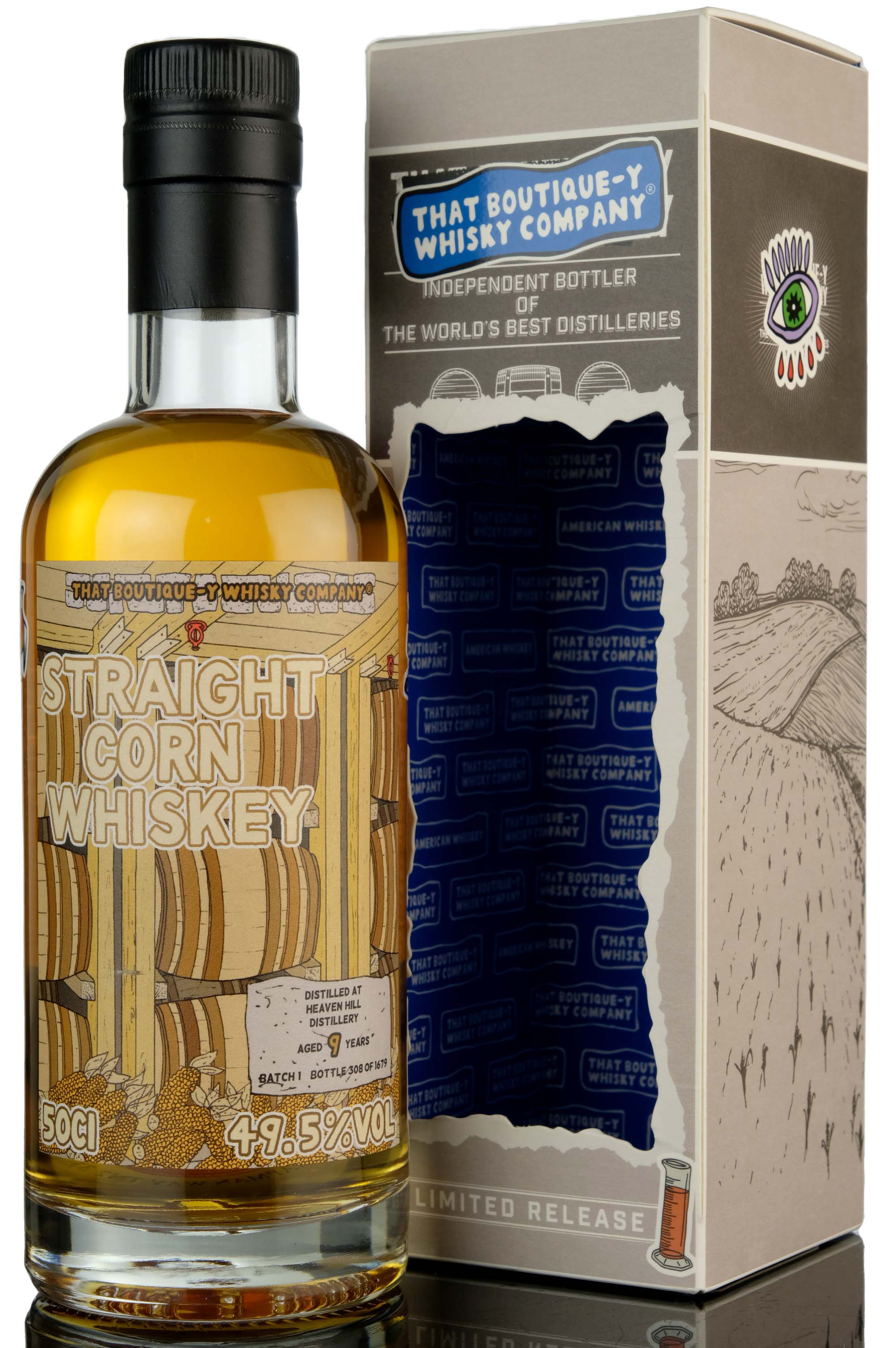 Heaven Hill 9 Year Old - That Boutique-y Whisky Company - Batch 1