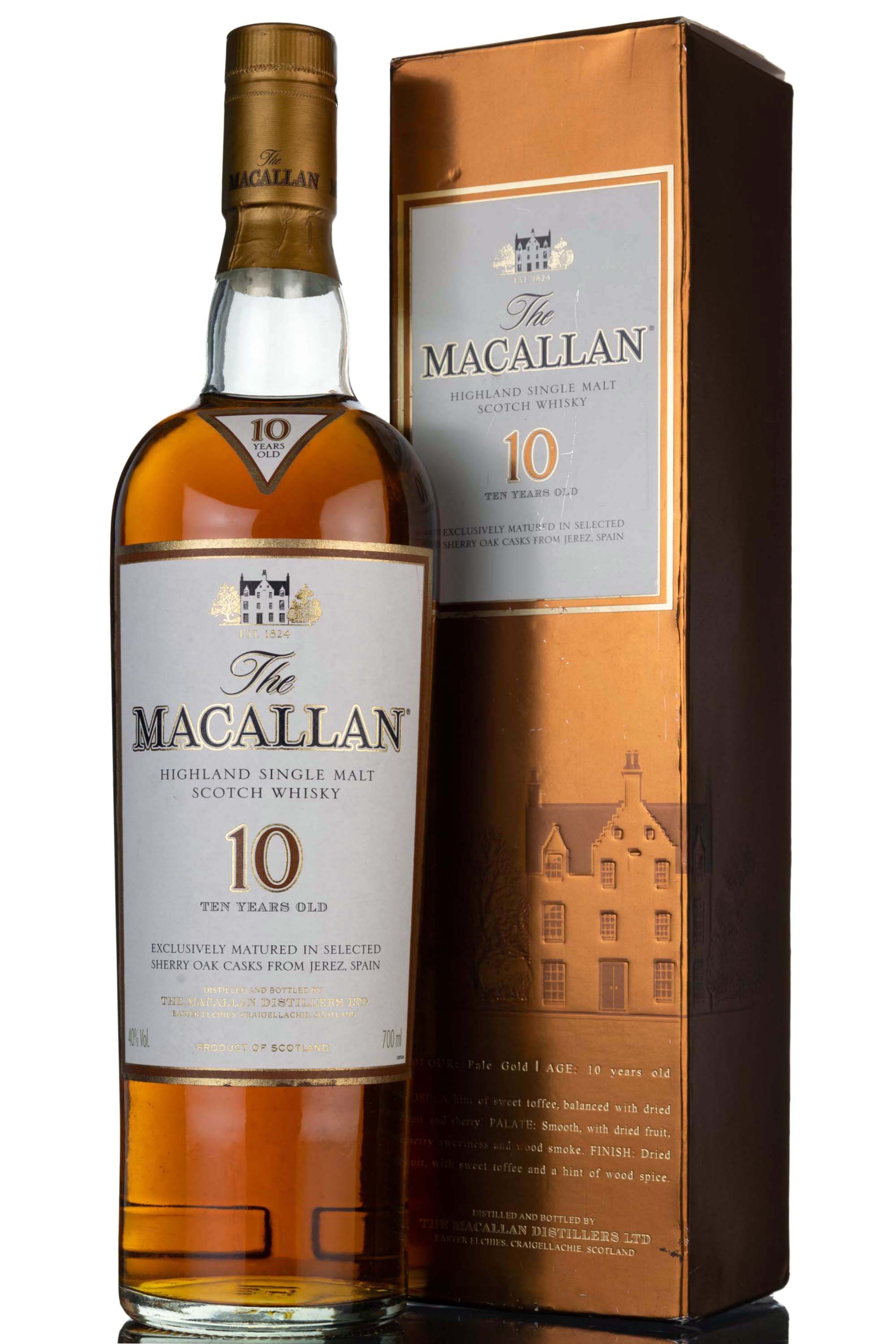 Macallan 10 Year Old - Sherry Cask - Mid 2000s