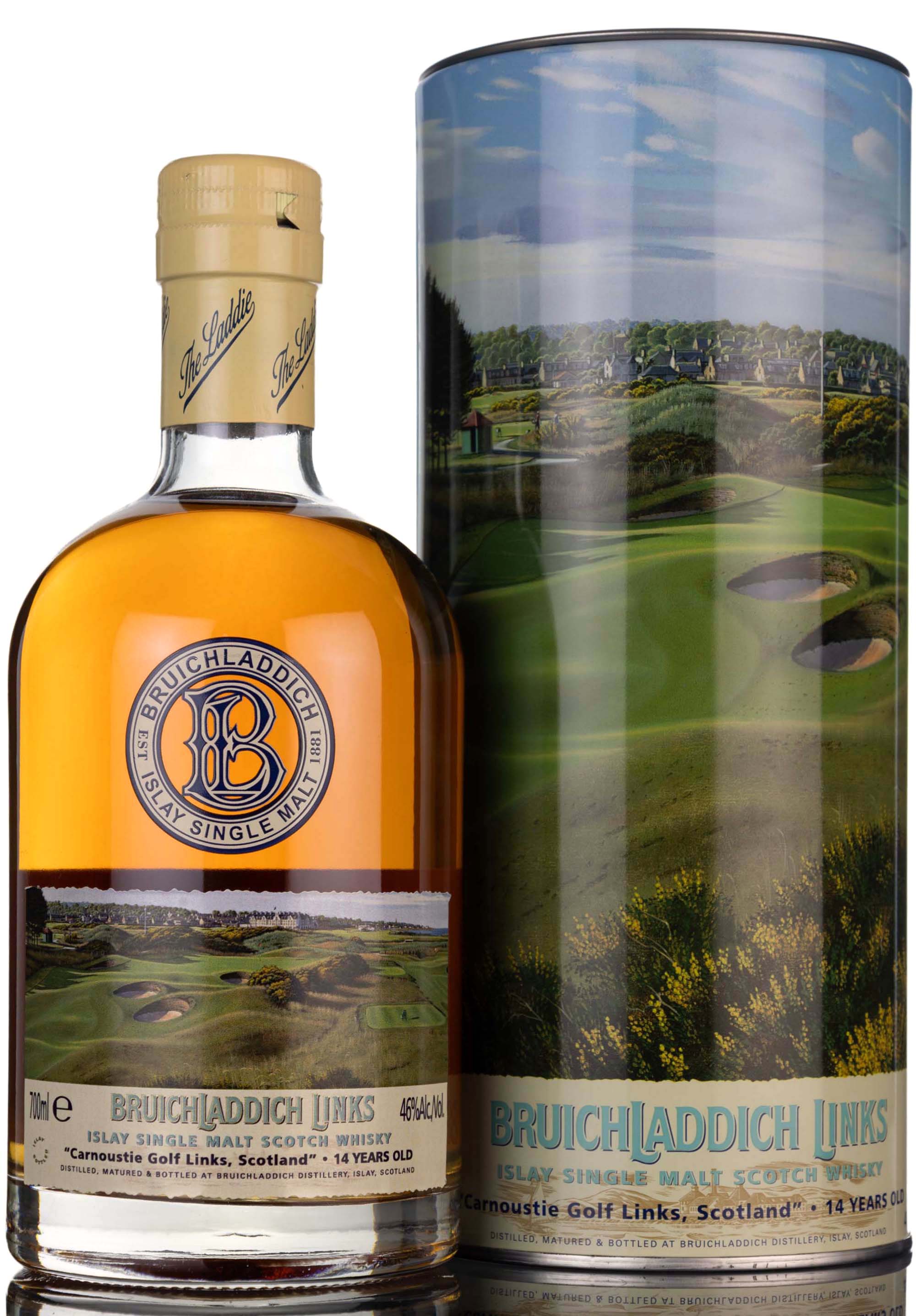Bruichladdich 14 Year Old - Links Series - Carnoustie Golf Links