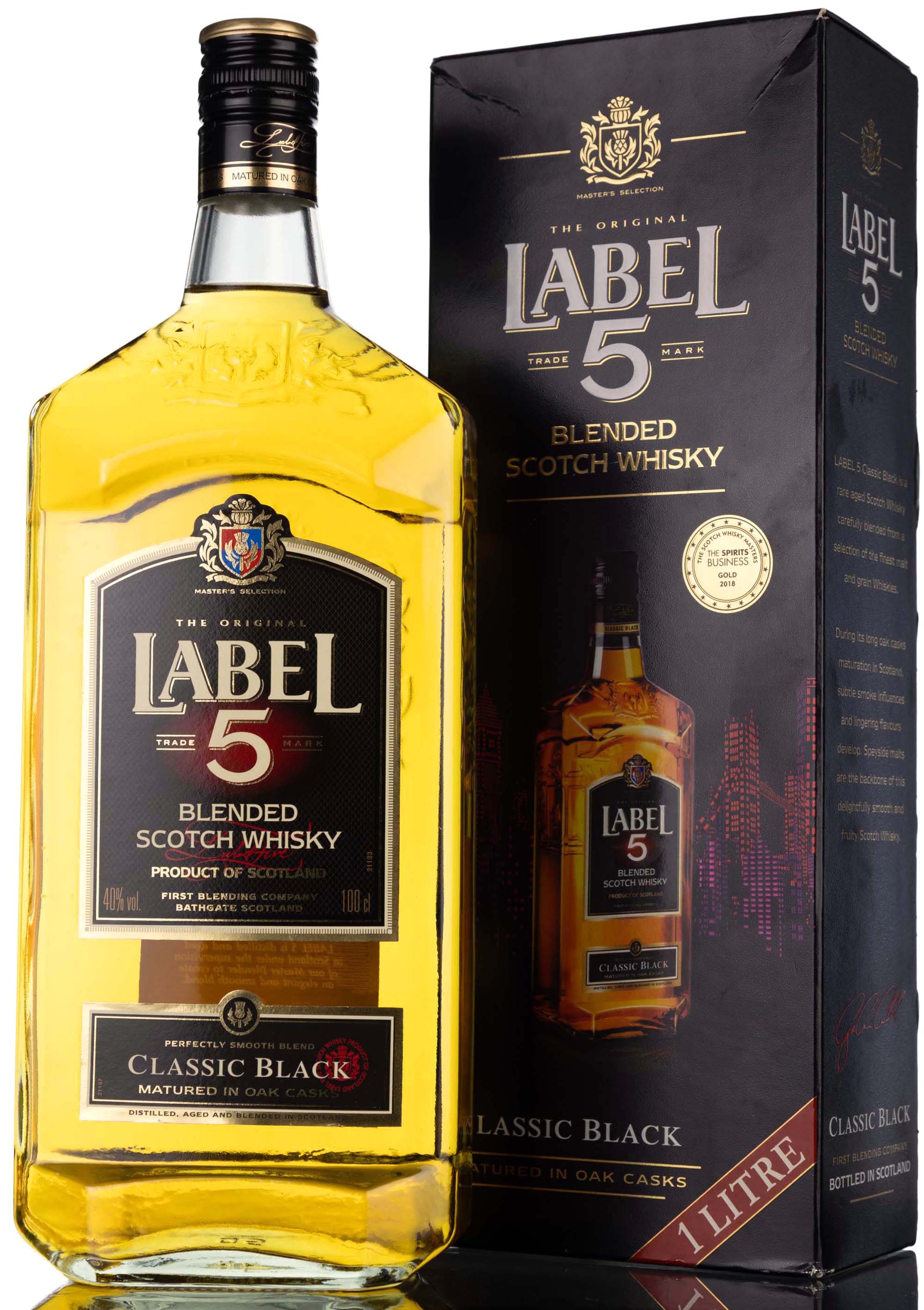 Label 5 Classic Black - 1 Litre