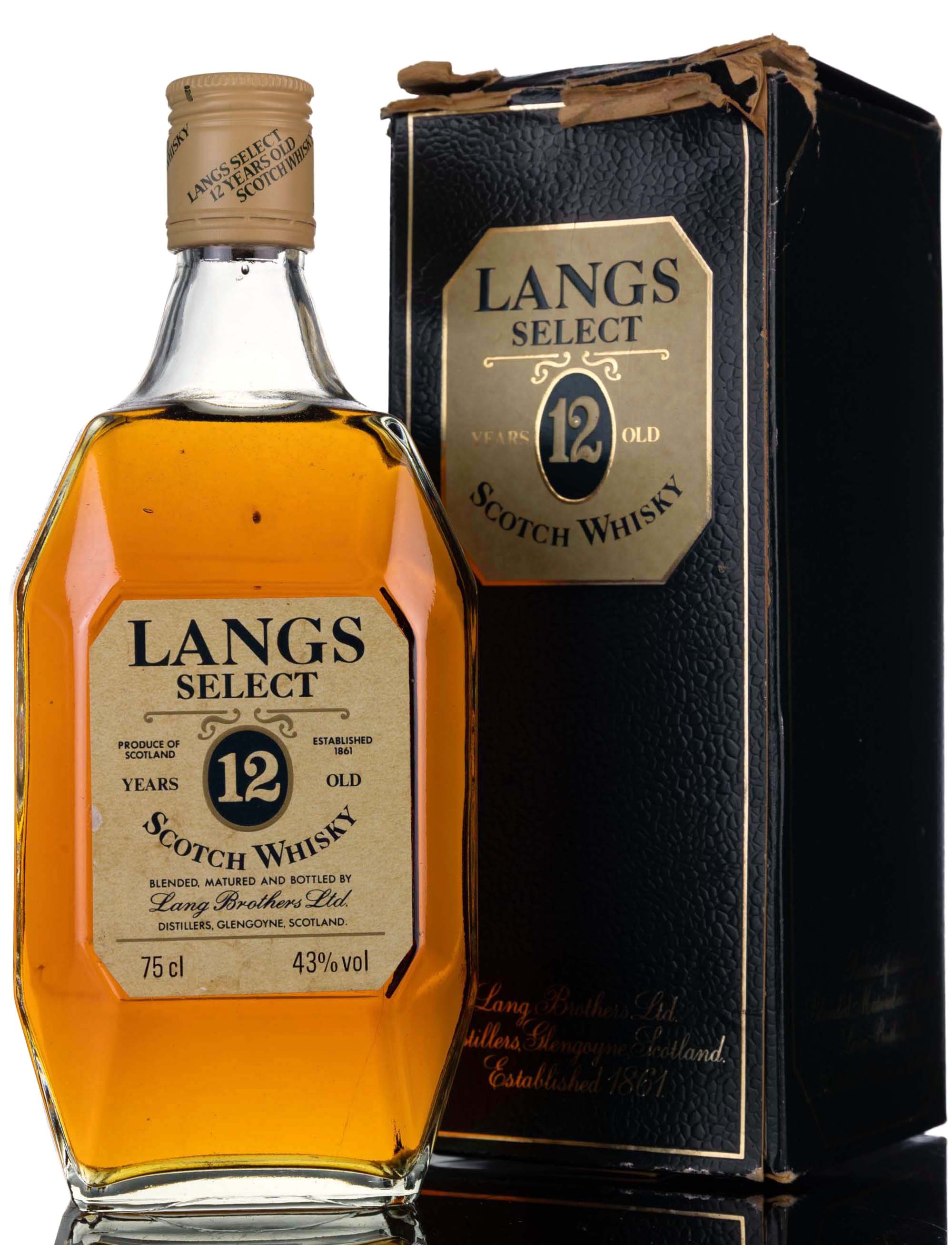 Langs 12 Year Old - Select - 1980s