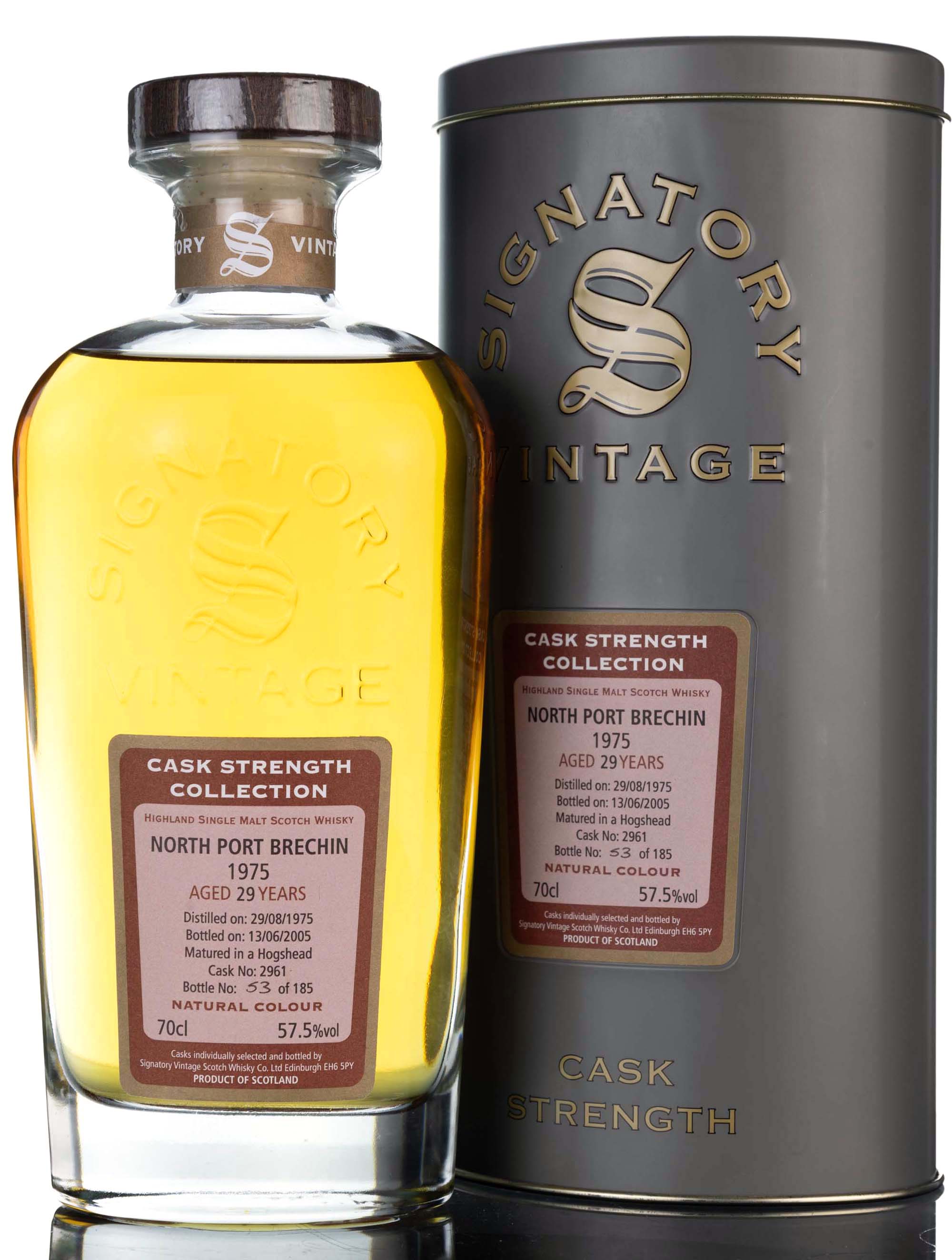 North Port Brechin 1975-2005 - 29 Year Old - Signatory Vintage - Cask Strength Collection 