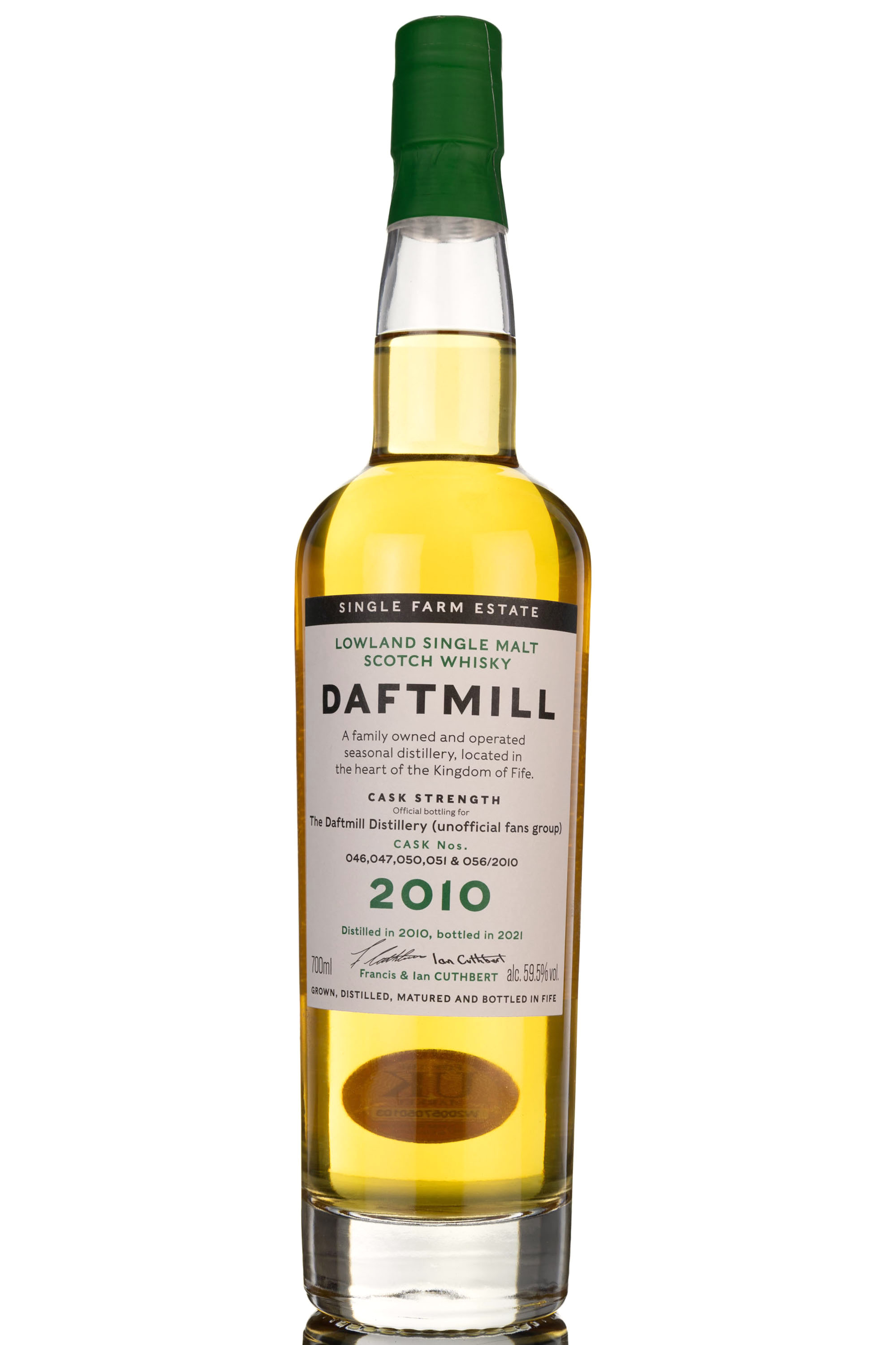 Daftmill 2010-2021 - Cask 046-047-050-051-056 - Unofficial Fans Group Exclusive