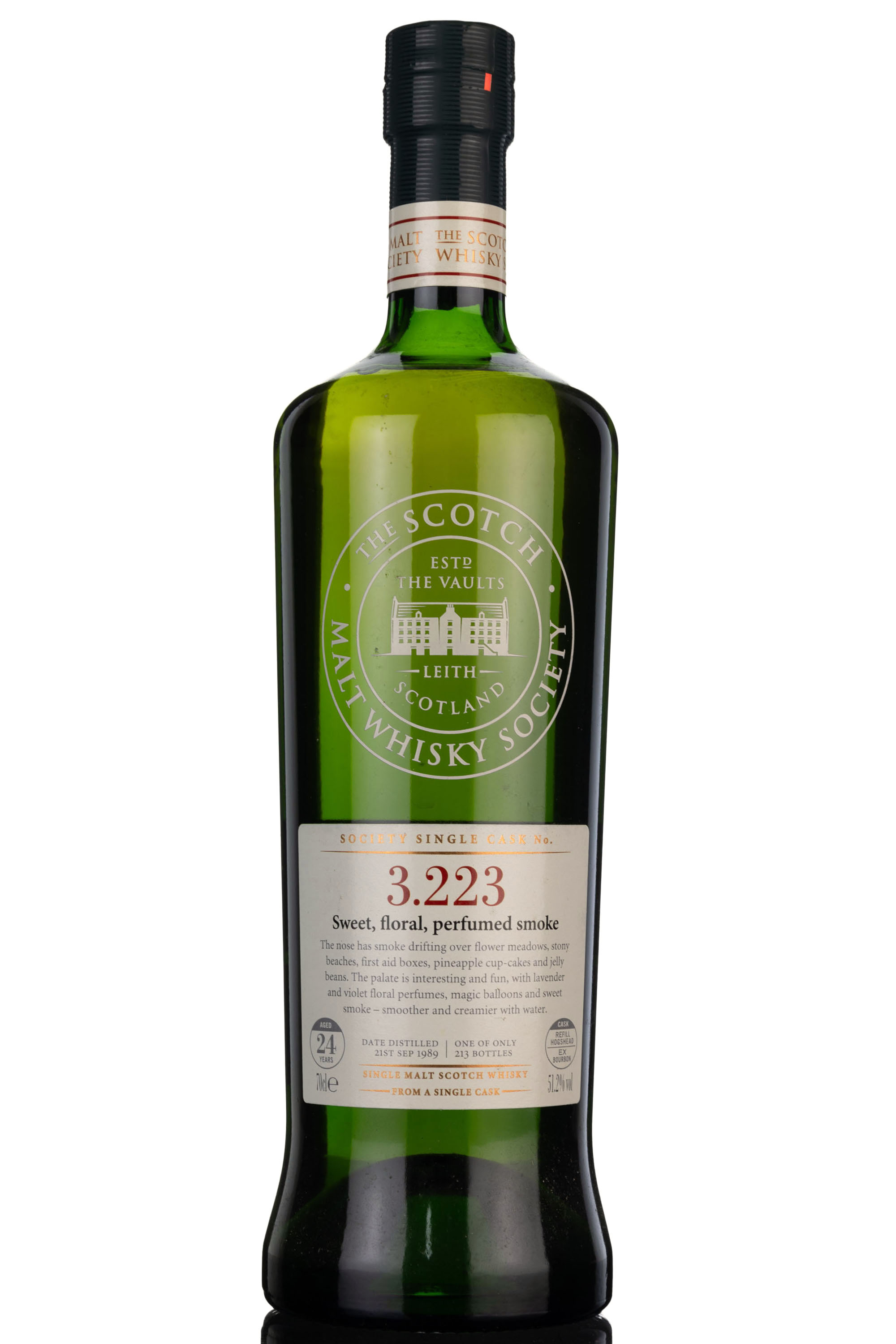 Bowmore 1989-2014 - 24 Year Old - SMWS 3.223 - Sweet, Floral, Perfumed Smoke