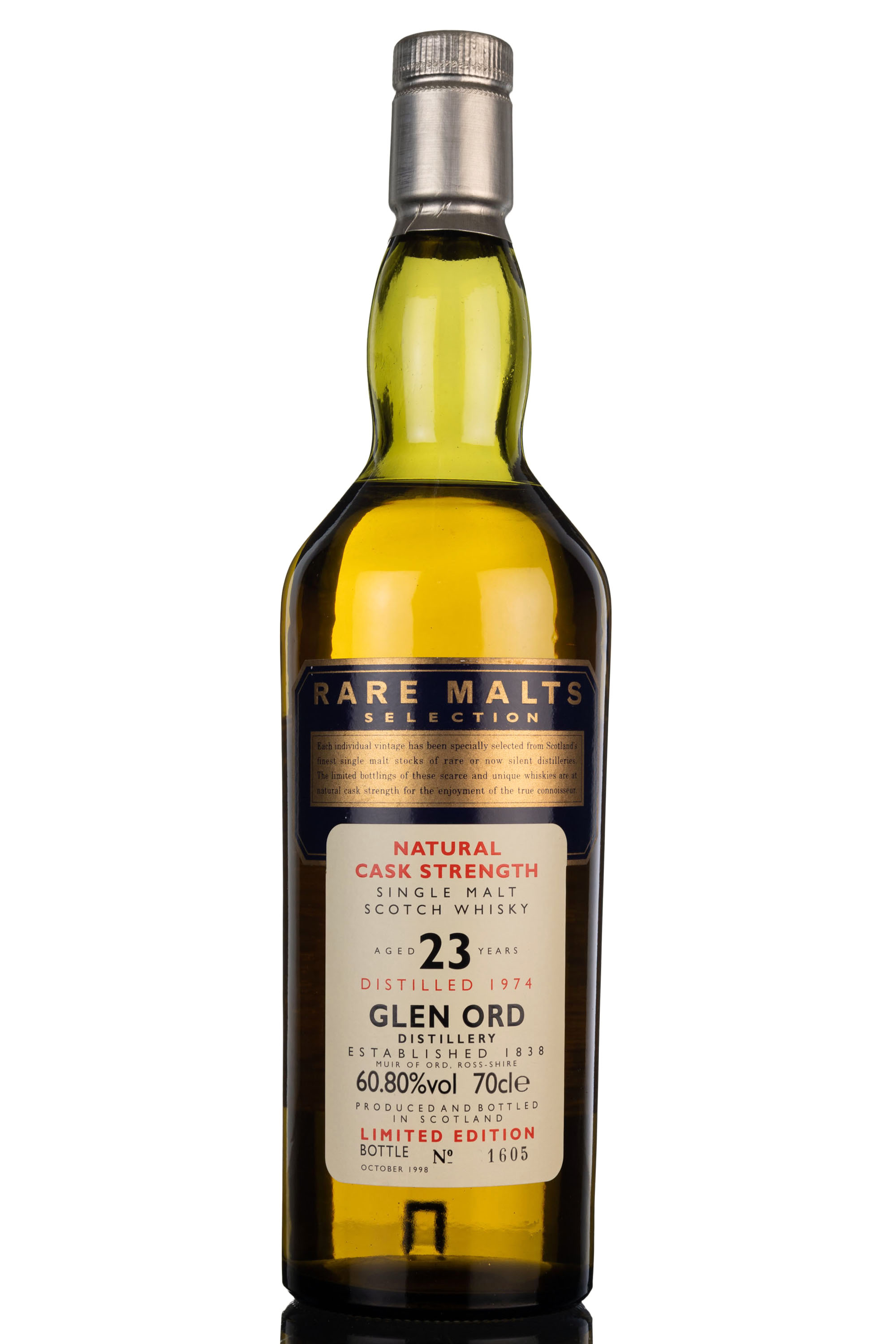 Glen Ord 1974-1998 - 23 Year Old - Rare Malts 60.80%