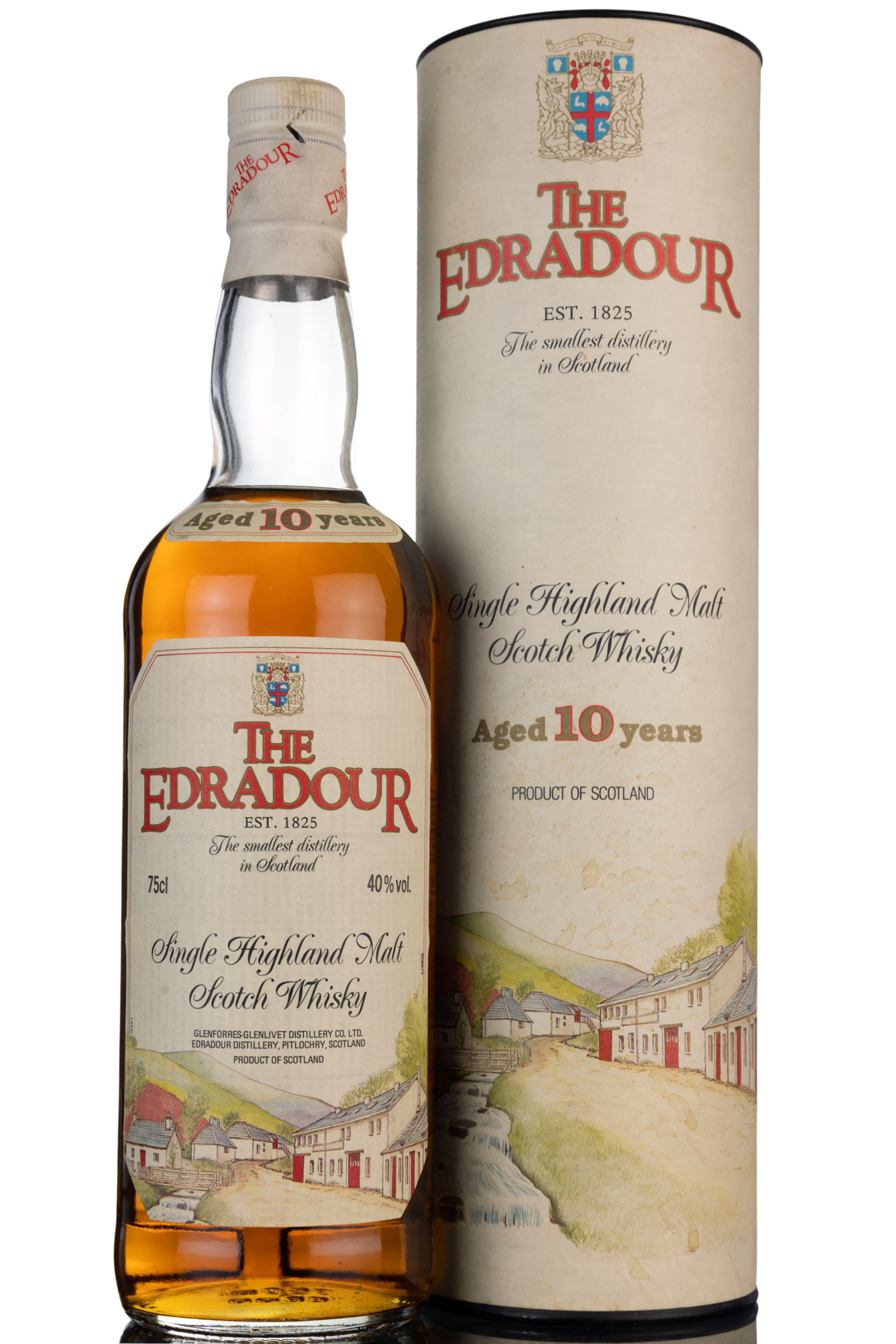 Edradour 10 Year Old - Circa 1990