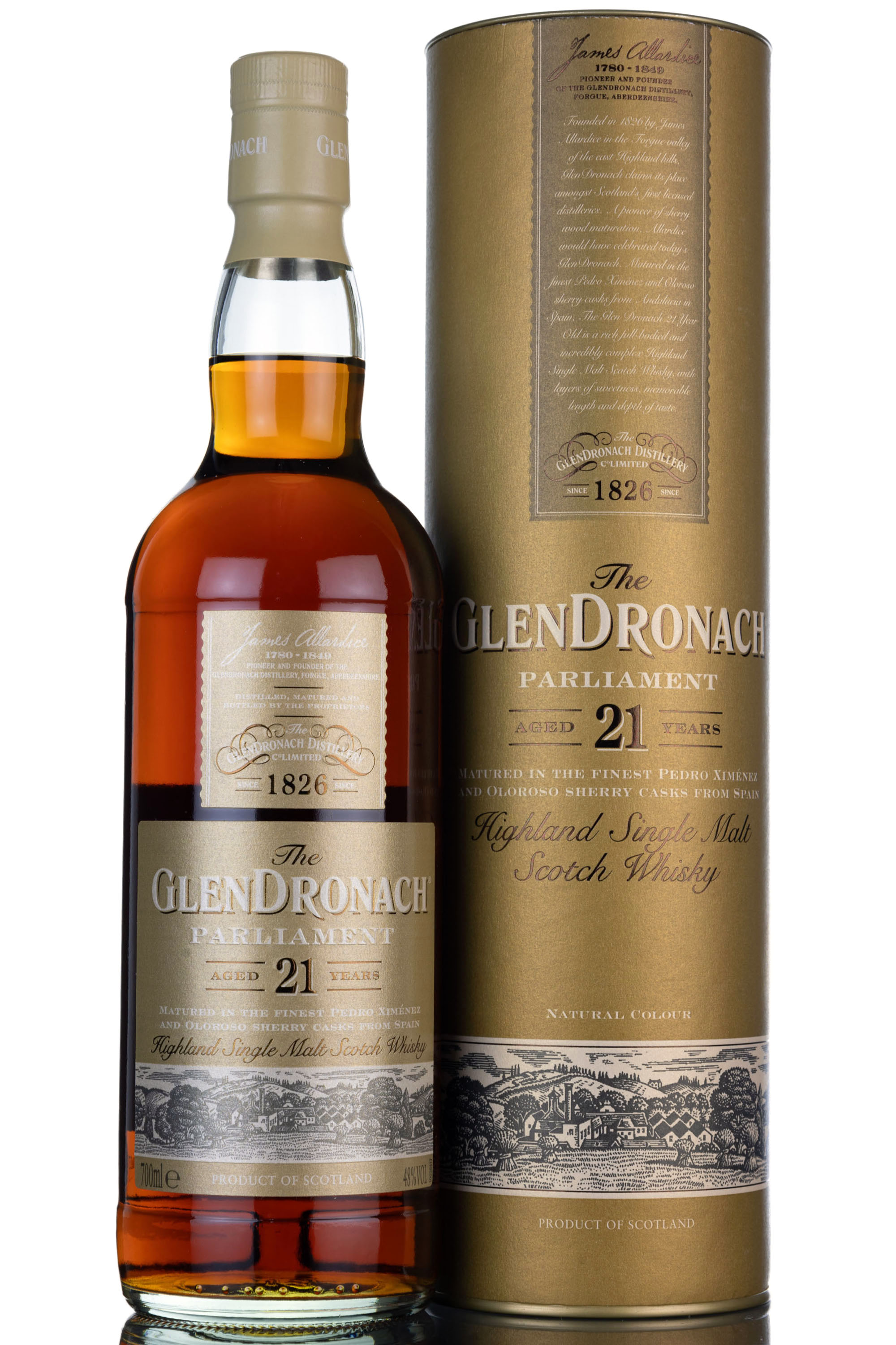 Glendronach 21 Year Old - Parliament - 2021 Release