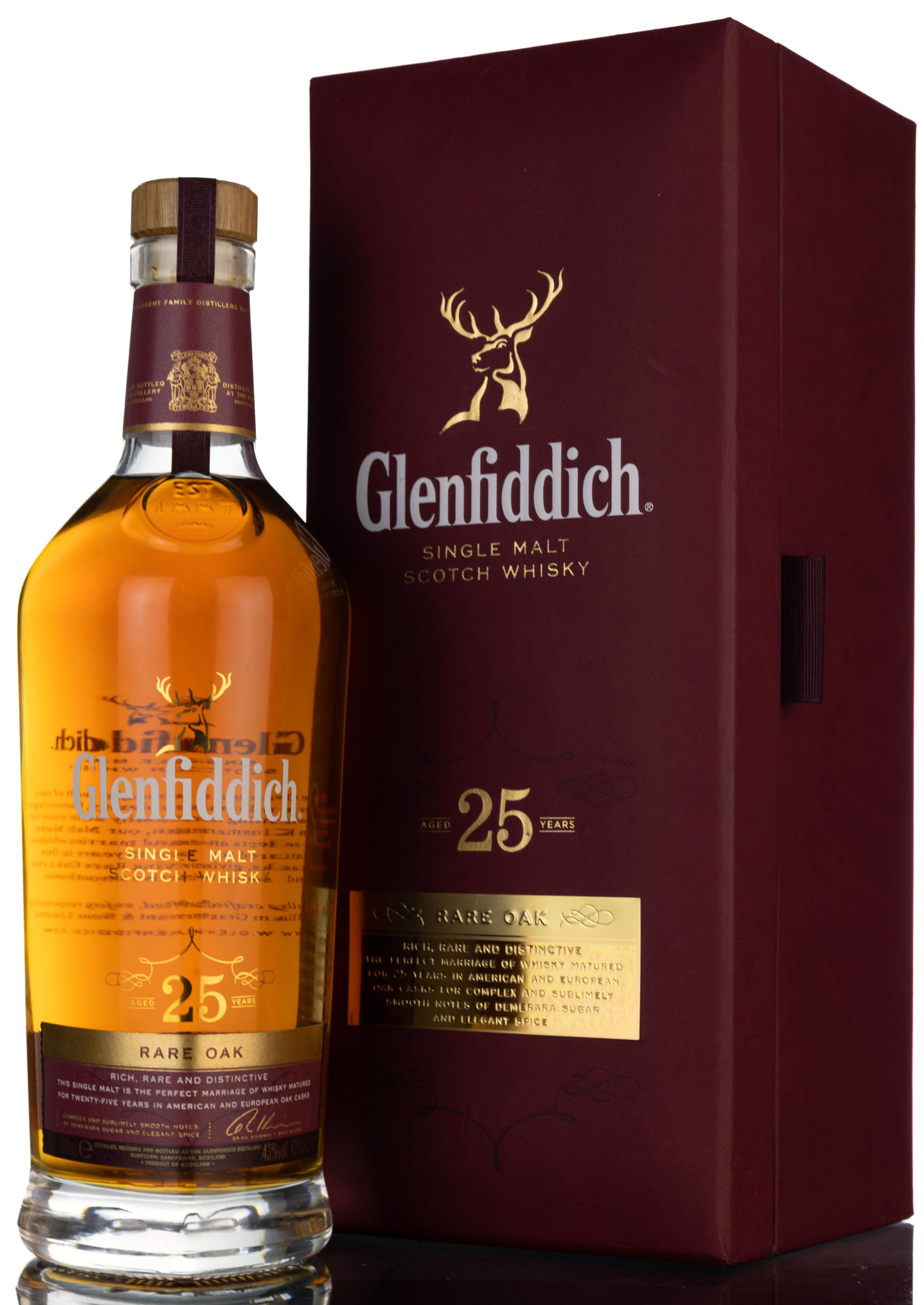 Glenfiddich 25 Year Old - Rare Oak