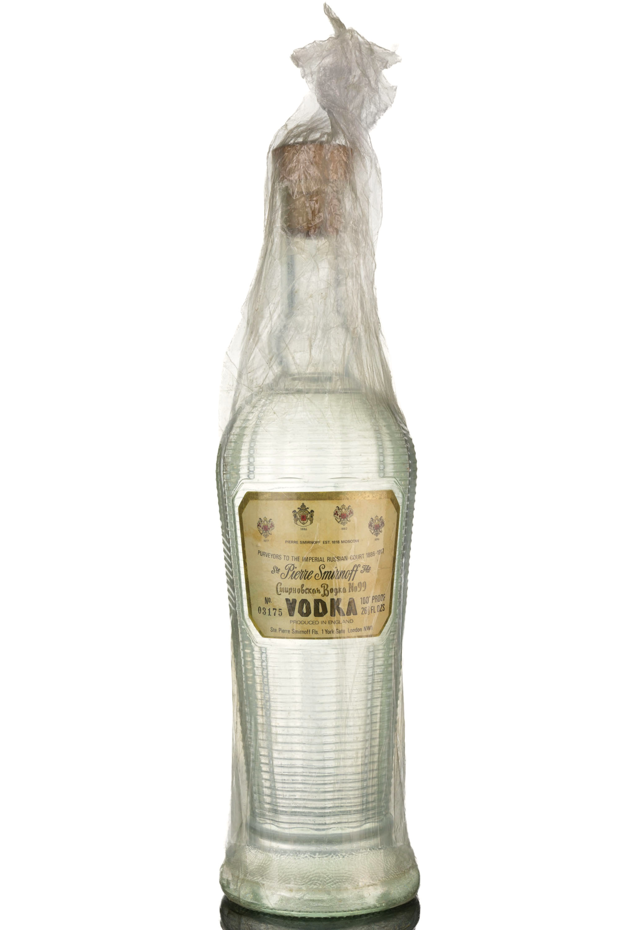 Pierre Smirnoff Vodka - 100 Proof - 1970s