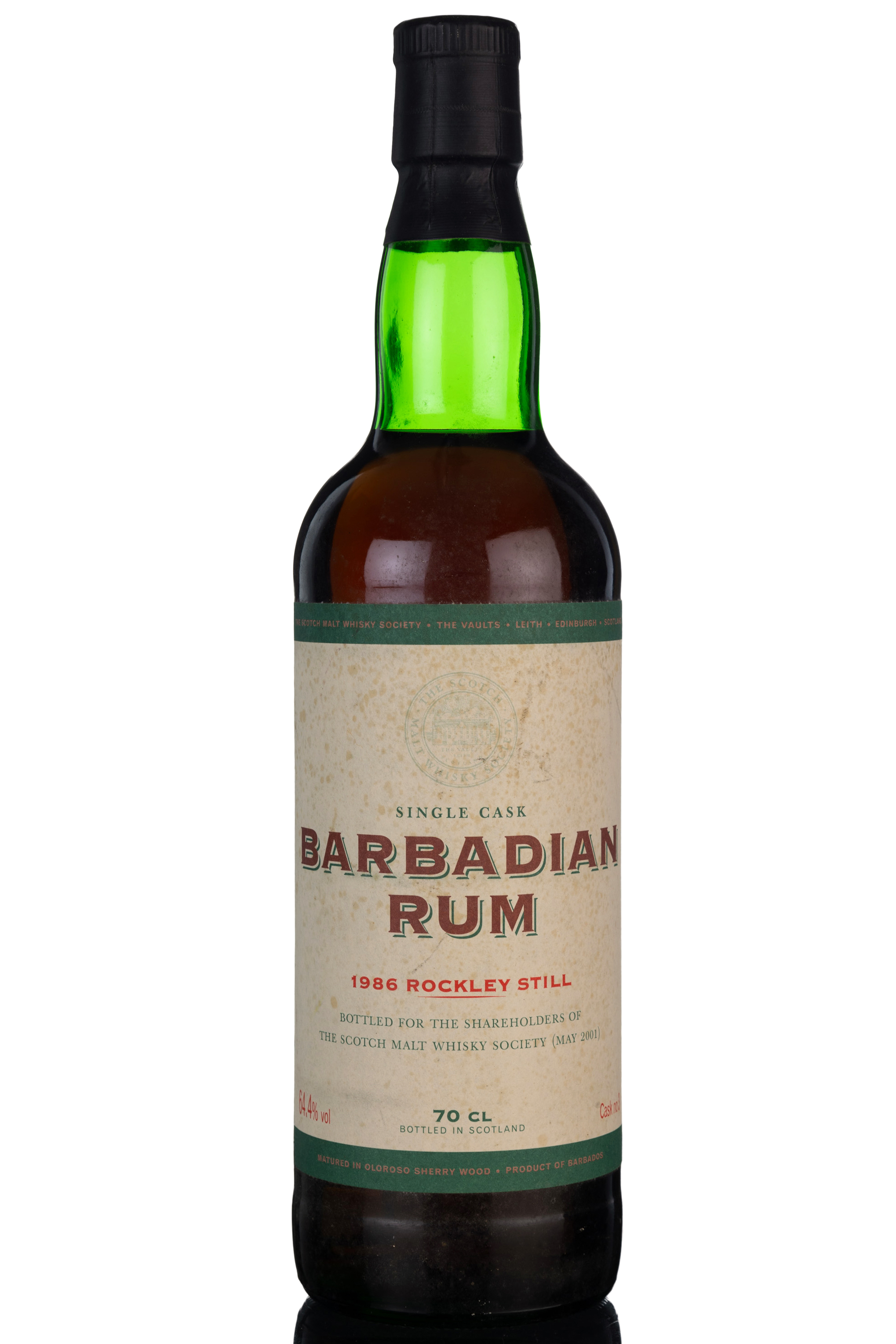 Rockley Still 1986-2001 - SMWS - Barbadian Rum - Single Cask 3 - Shareholders Exclusive