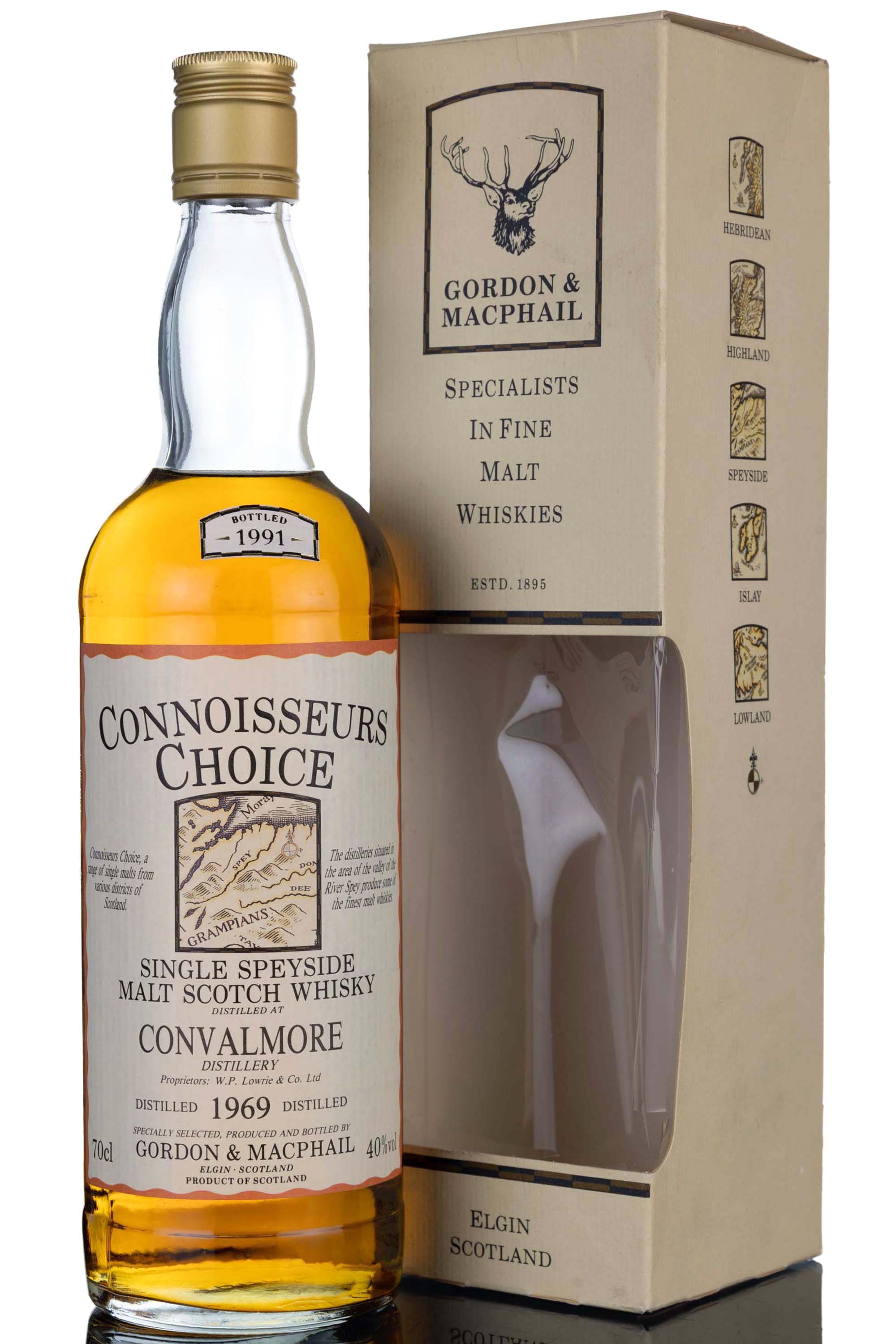 Convalmore 1969-1991 - Gordon & MacPhail - Connoisseurs Choice