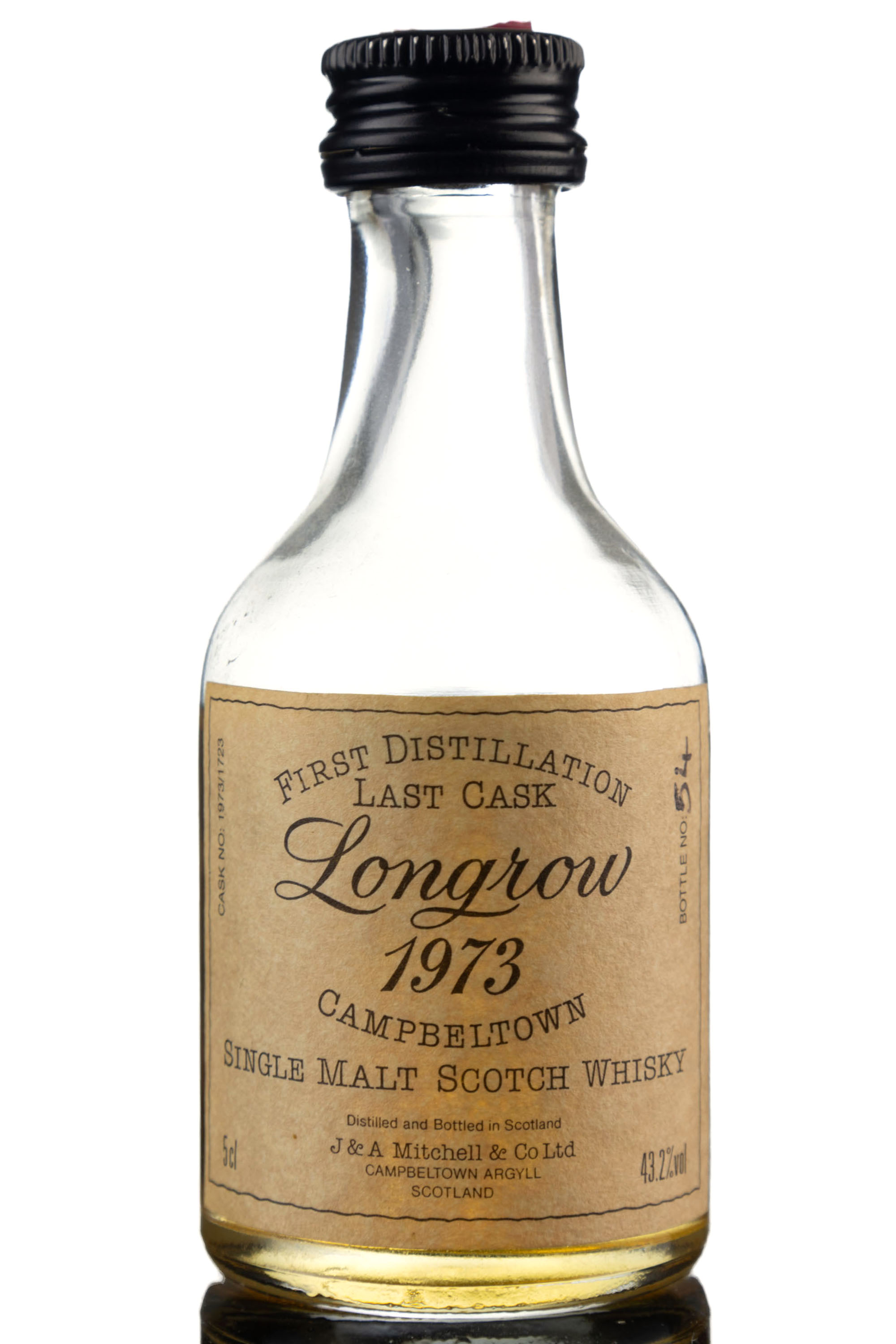 Longrow 1973 - First Distillation Miniature