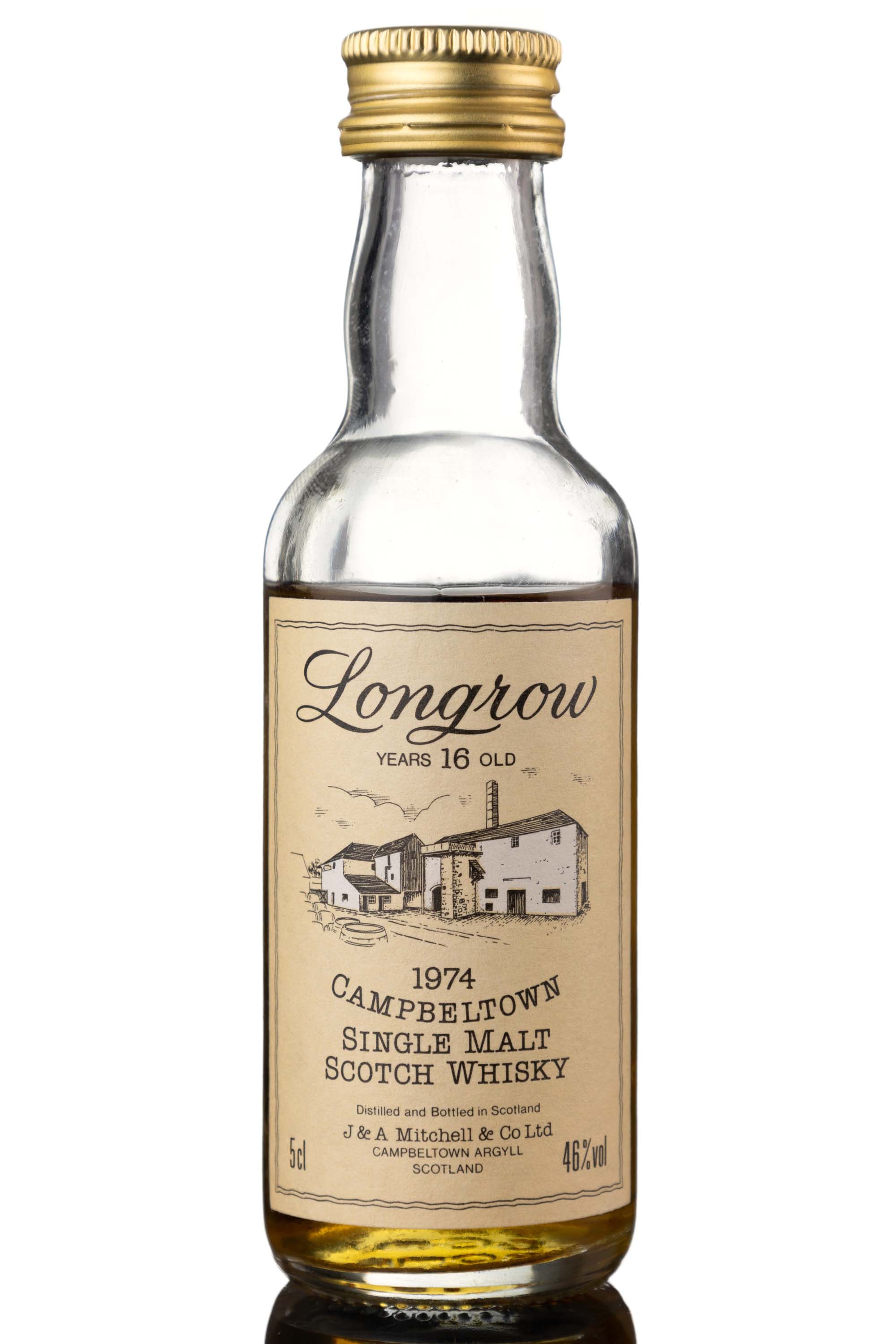 Longrow 1974 - 16 Year Old - Miniature