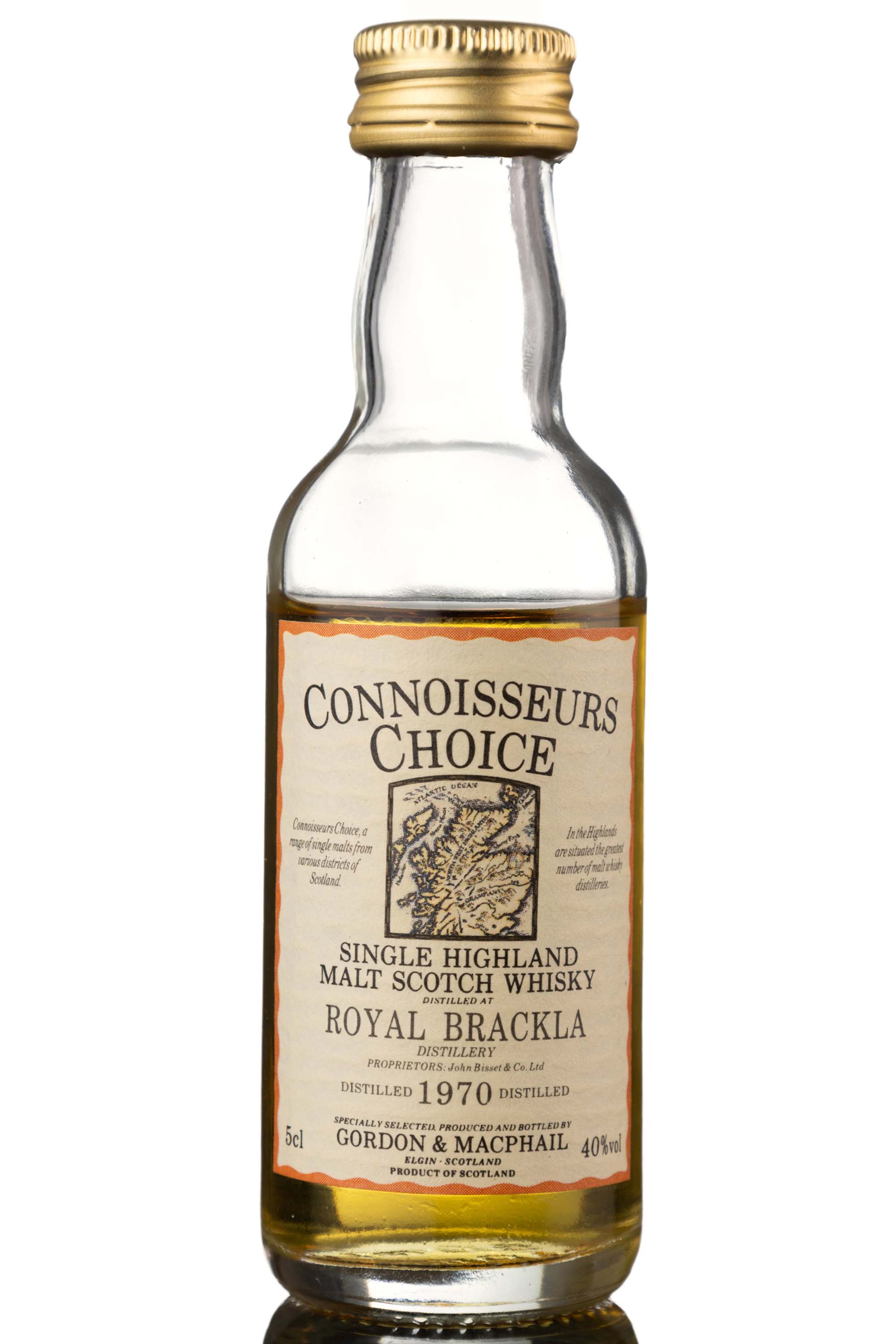 Royal Brackla 1970 - Connoisseurs Choice Miniature