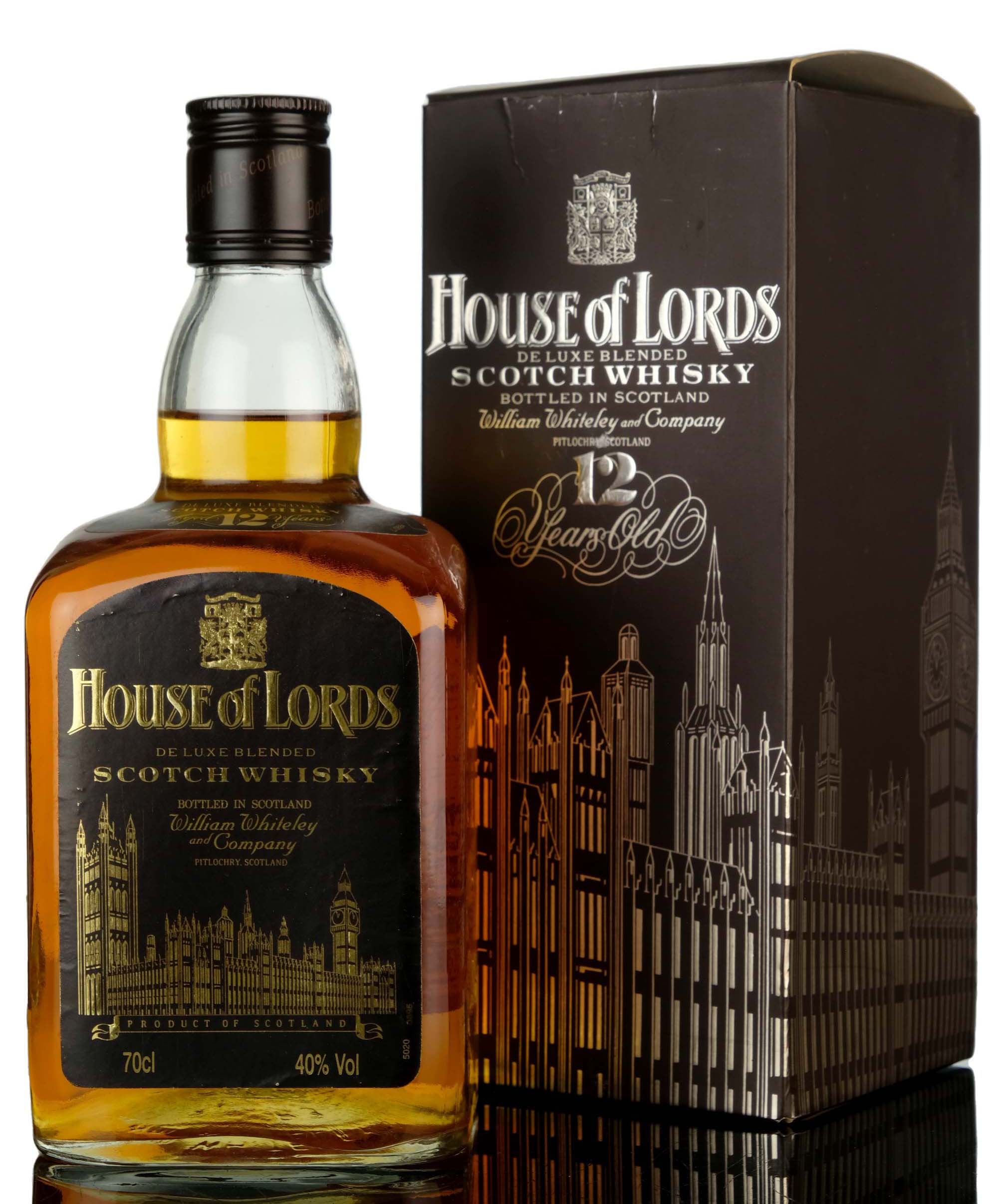 House Of Lords 12 Year Old - De Luxe - 1990s