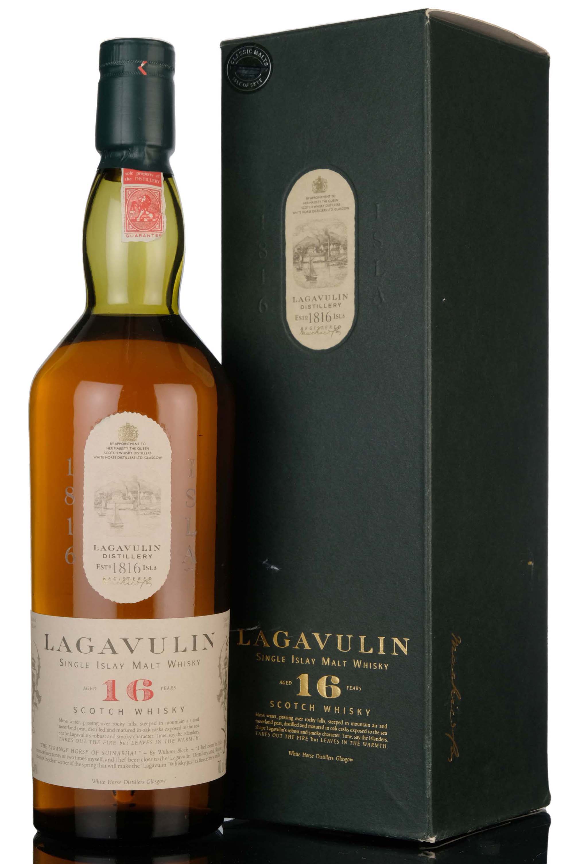 Lagavulin 16 Year Old - White Horse - 1990s