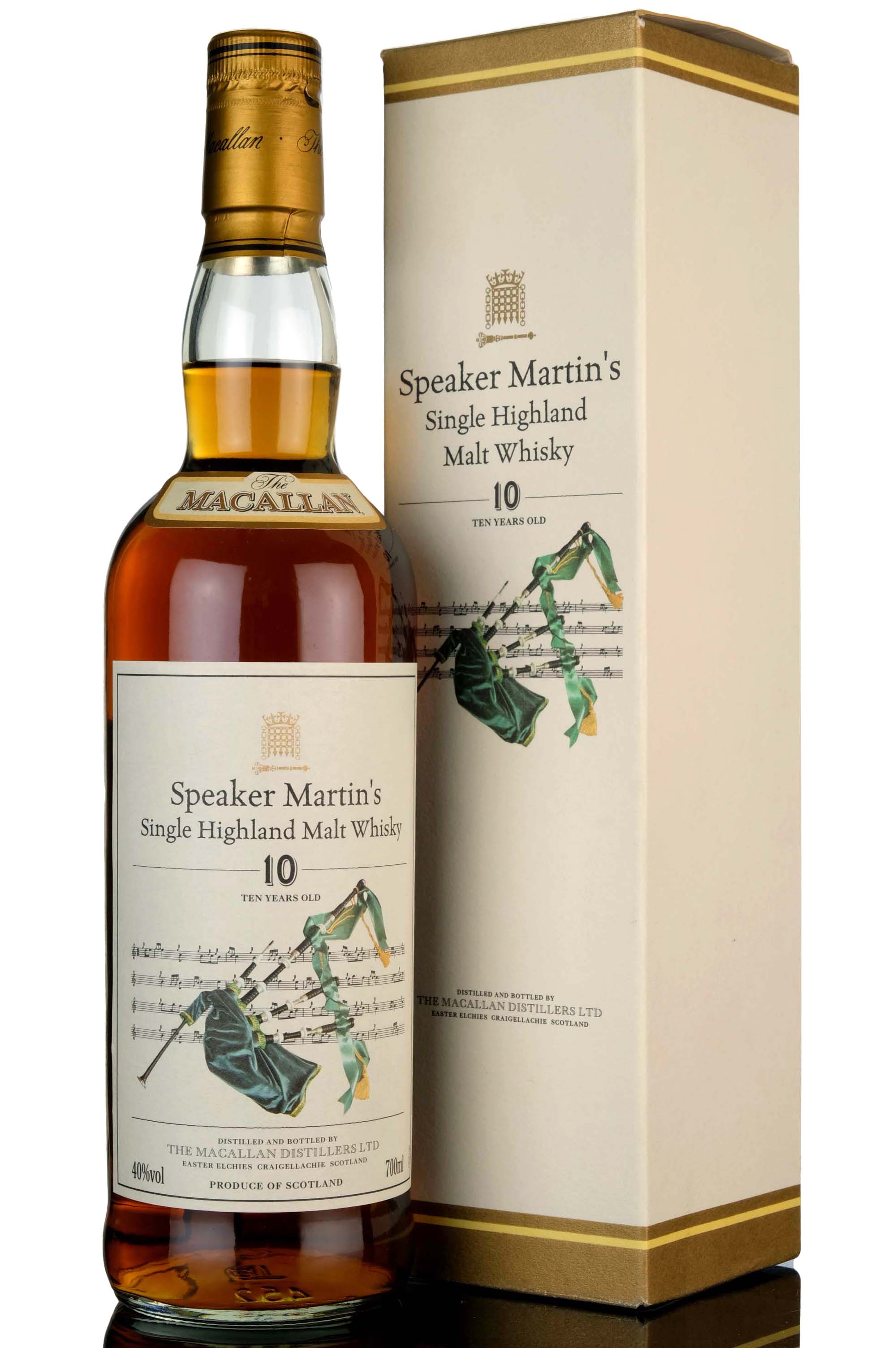 Macallan 10 Year Old - Speaker Martins - Early 2000s